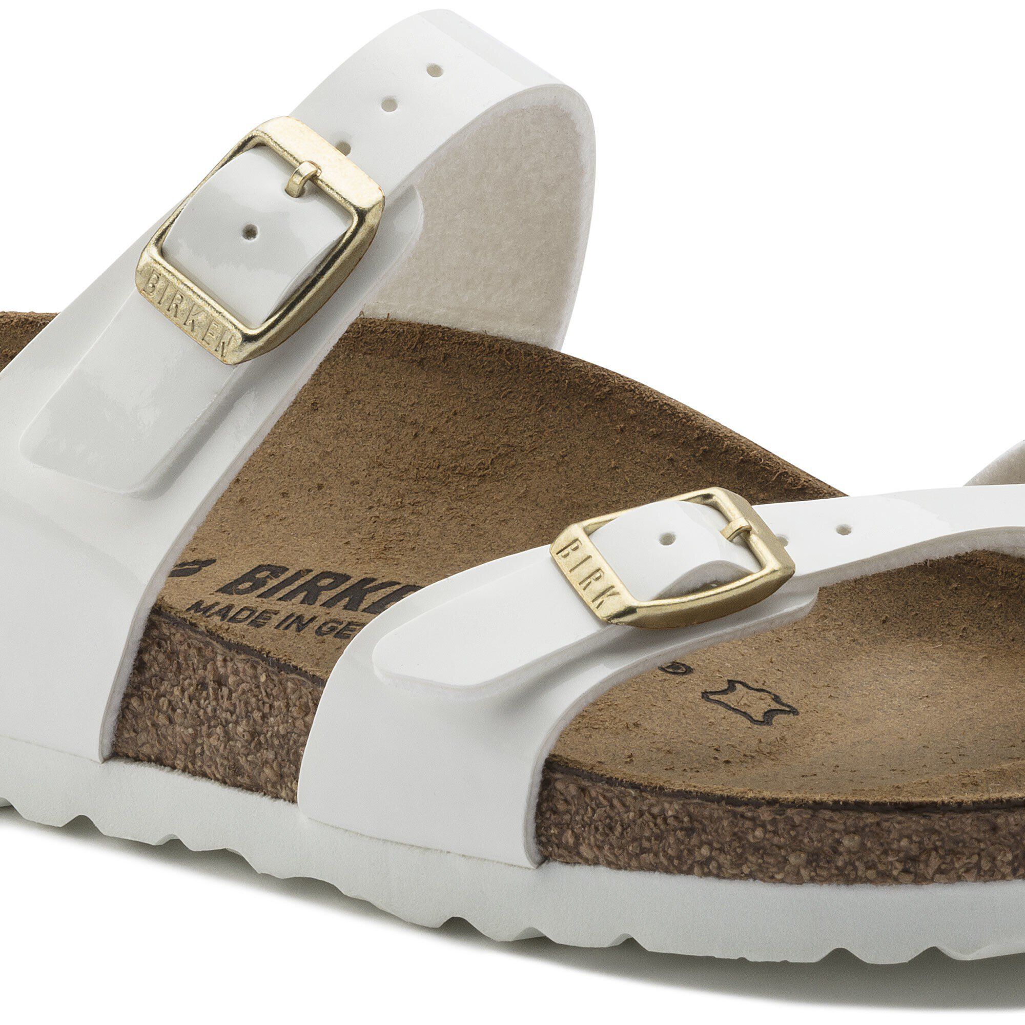 Birkenstock mayari white patent store