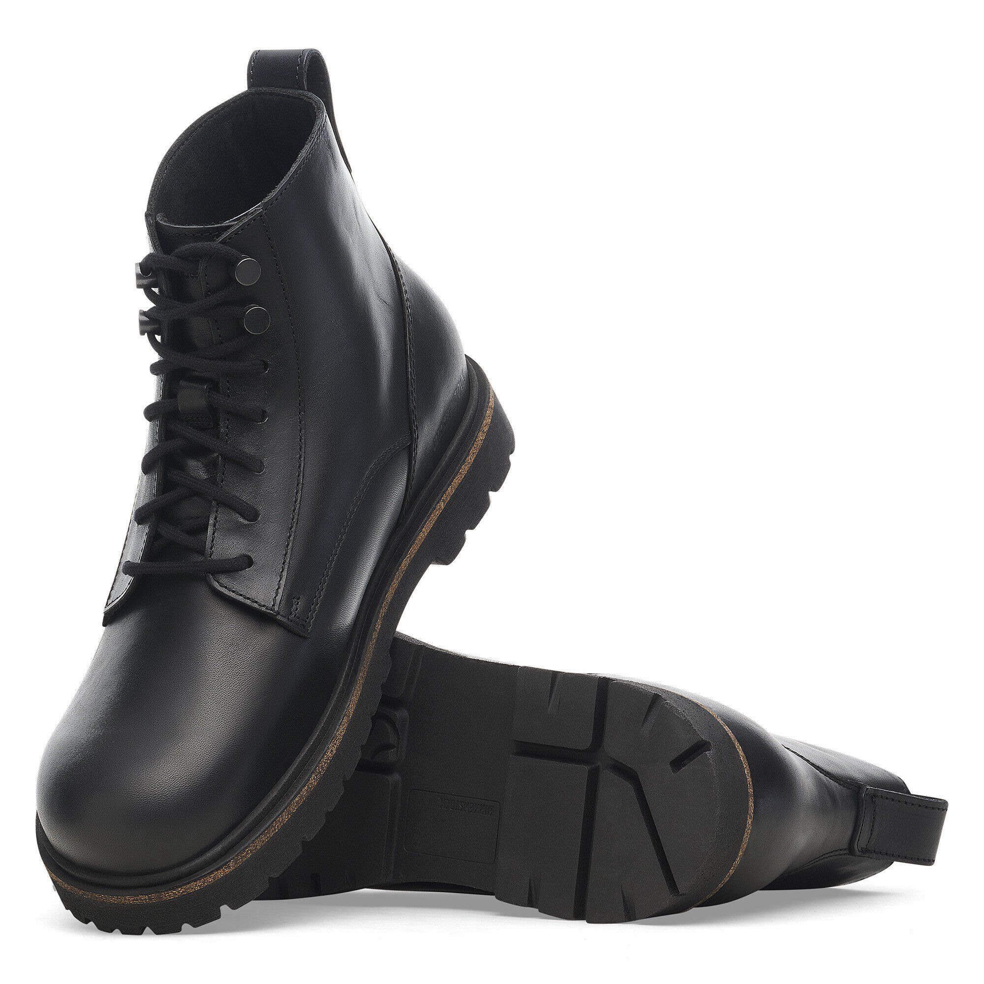 Highwood Lace Mid Men Natural Leather Black | BIRKENSTOCK Highwood Lace Mid Men Natural Leather Black | BIRKENSTOCK