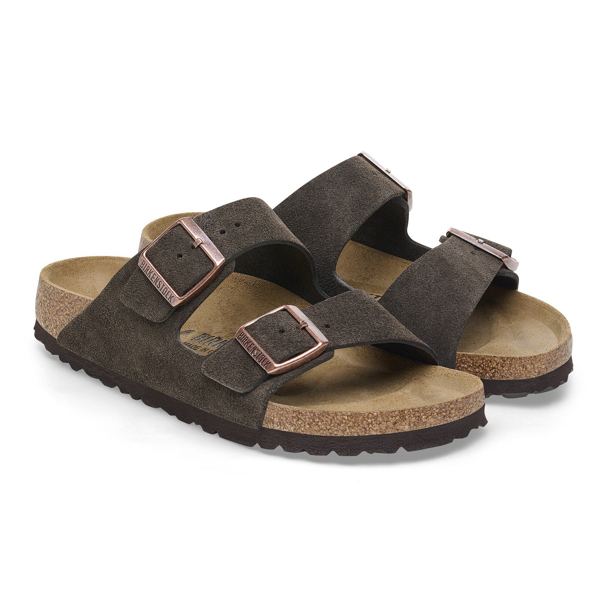 品多く Arizona / アリゾナ スエードレザー モカ | BIRKENSTOCK 靴