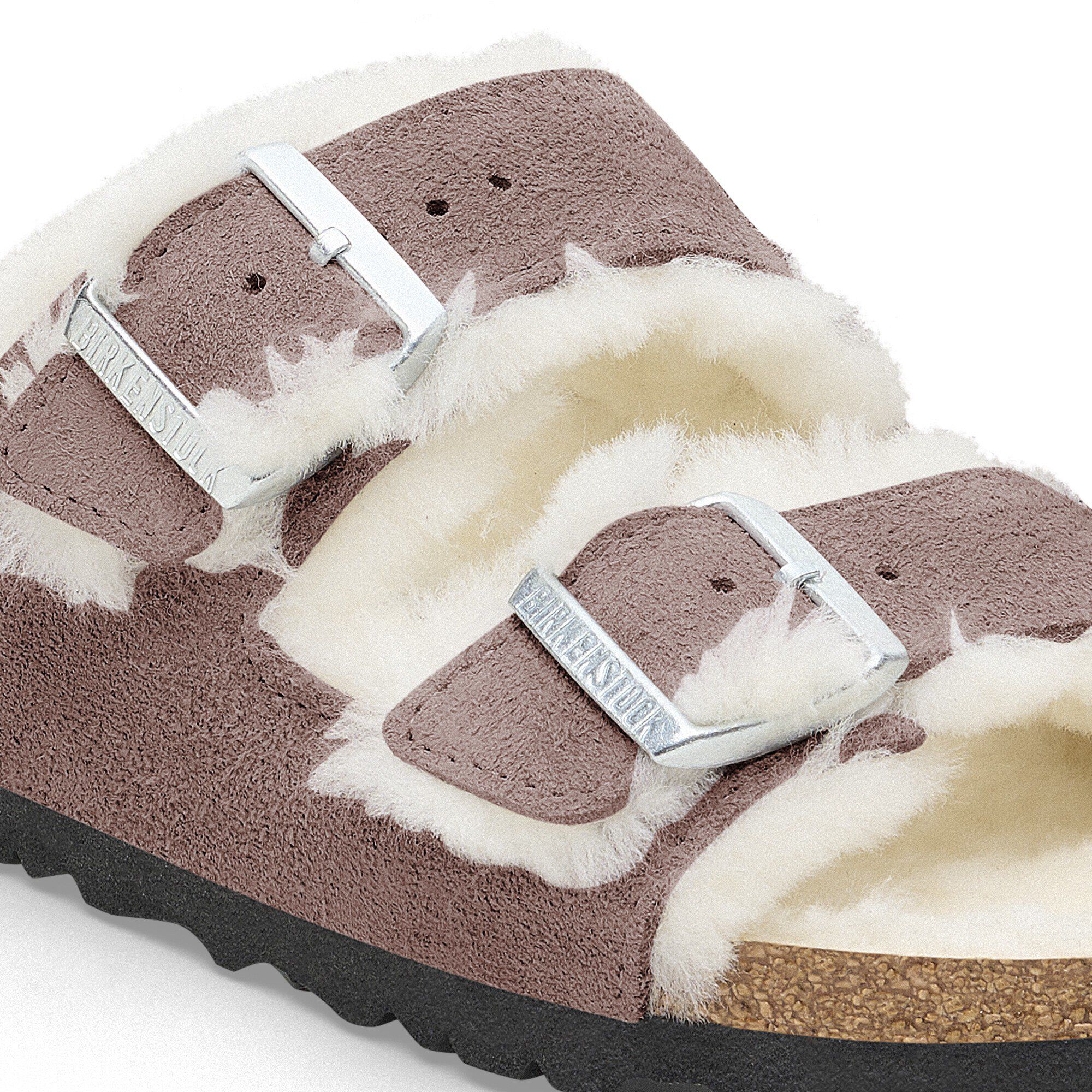 Arizona Shearling Suede Leather Fur