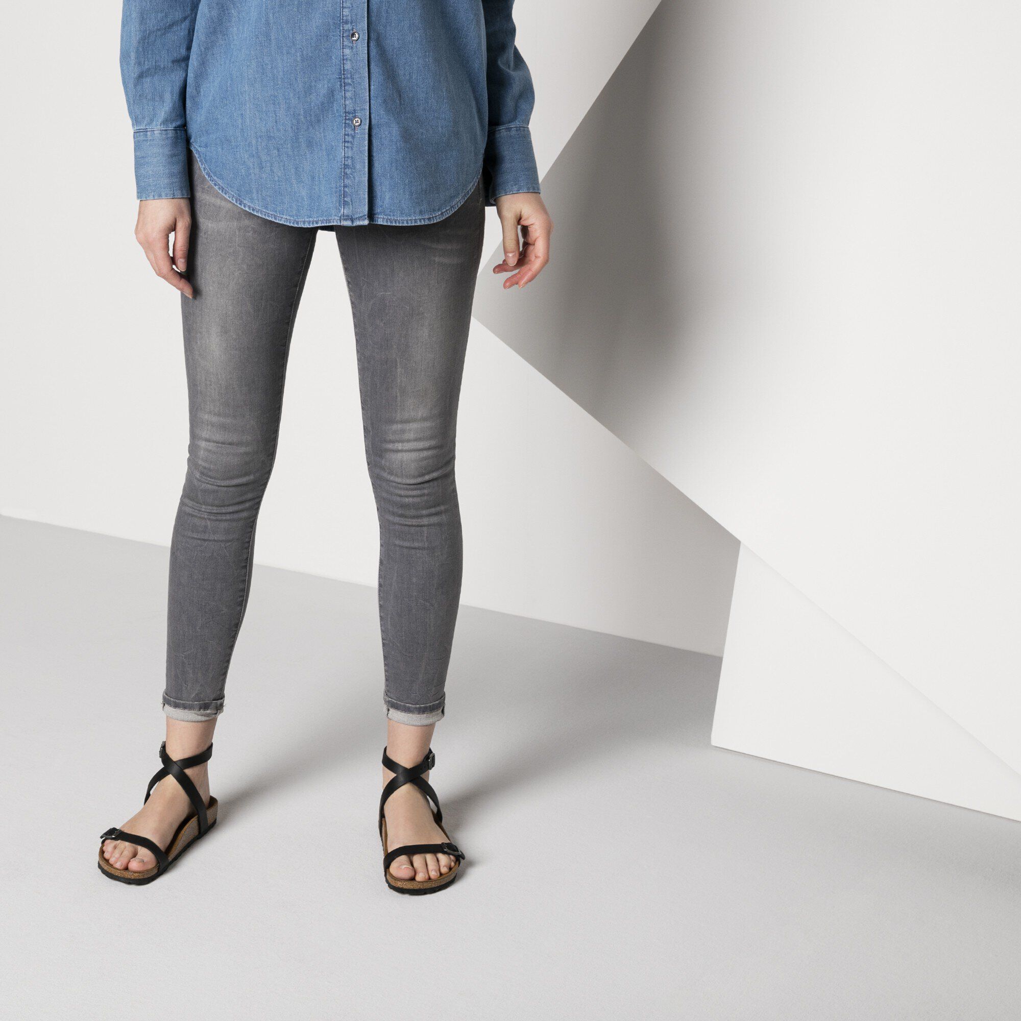 birkenstock daloa silver