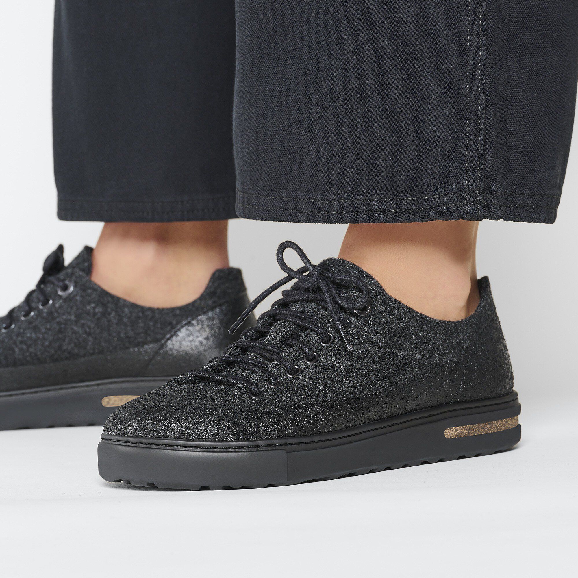 Bend Low Dip Leather/Textile/Felt Black | BIRKENSTOCK
