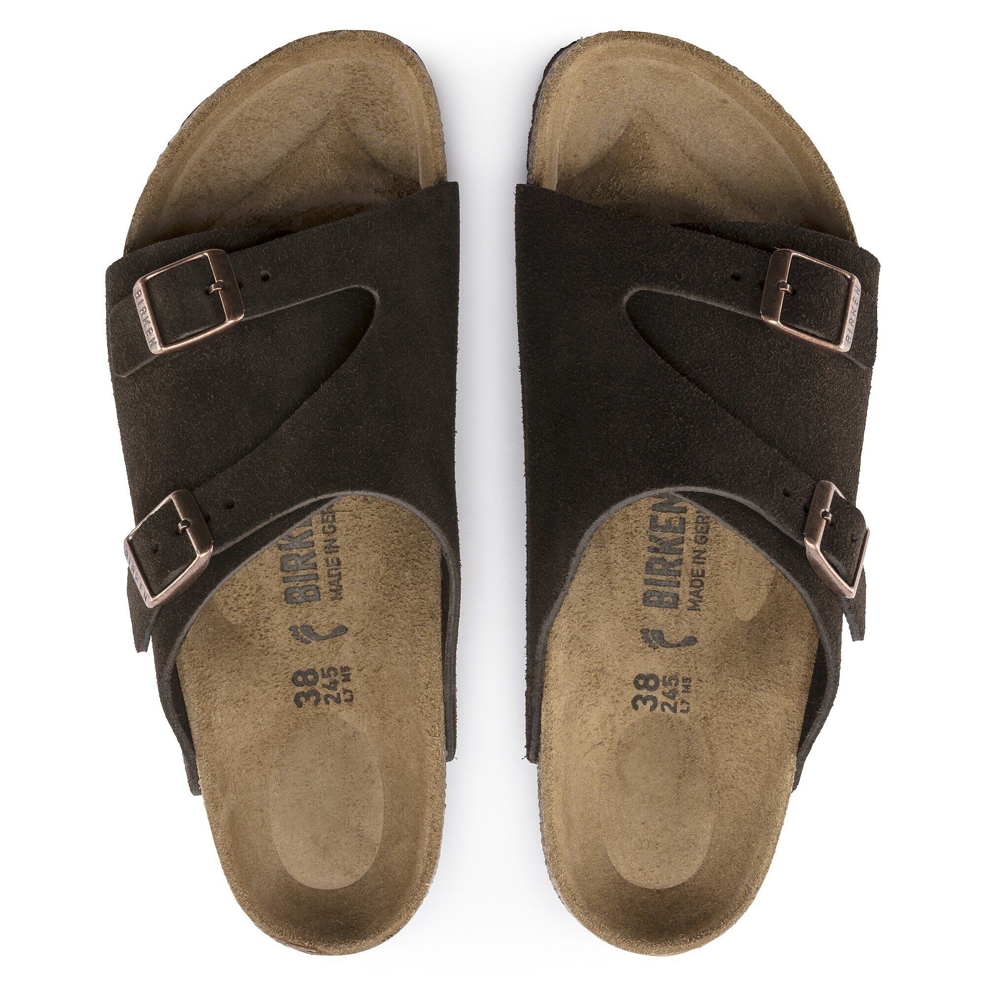 Zürich / チューリッヒ スエードレザー モカ | BIRKENSTOCK