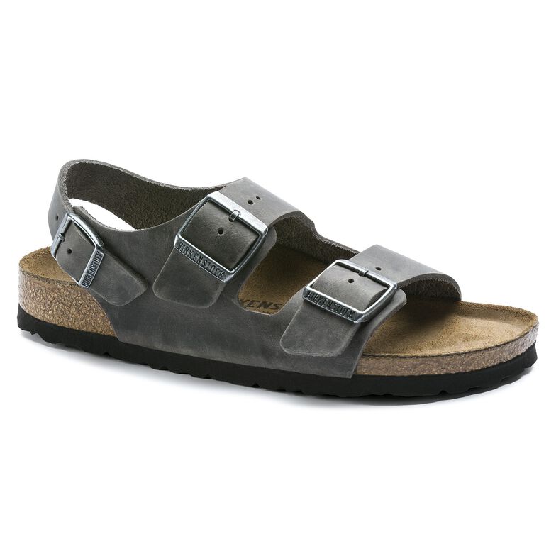 Milano Oiled Leather Iron Shop Online At Birkenstock