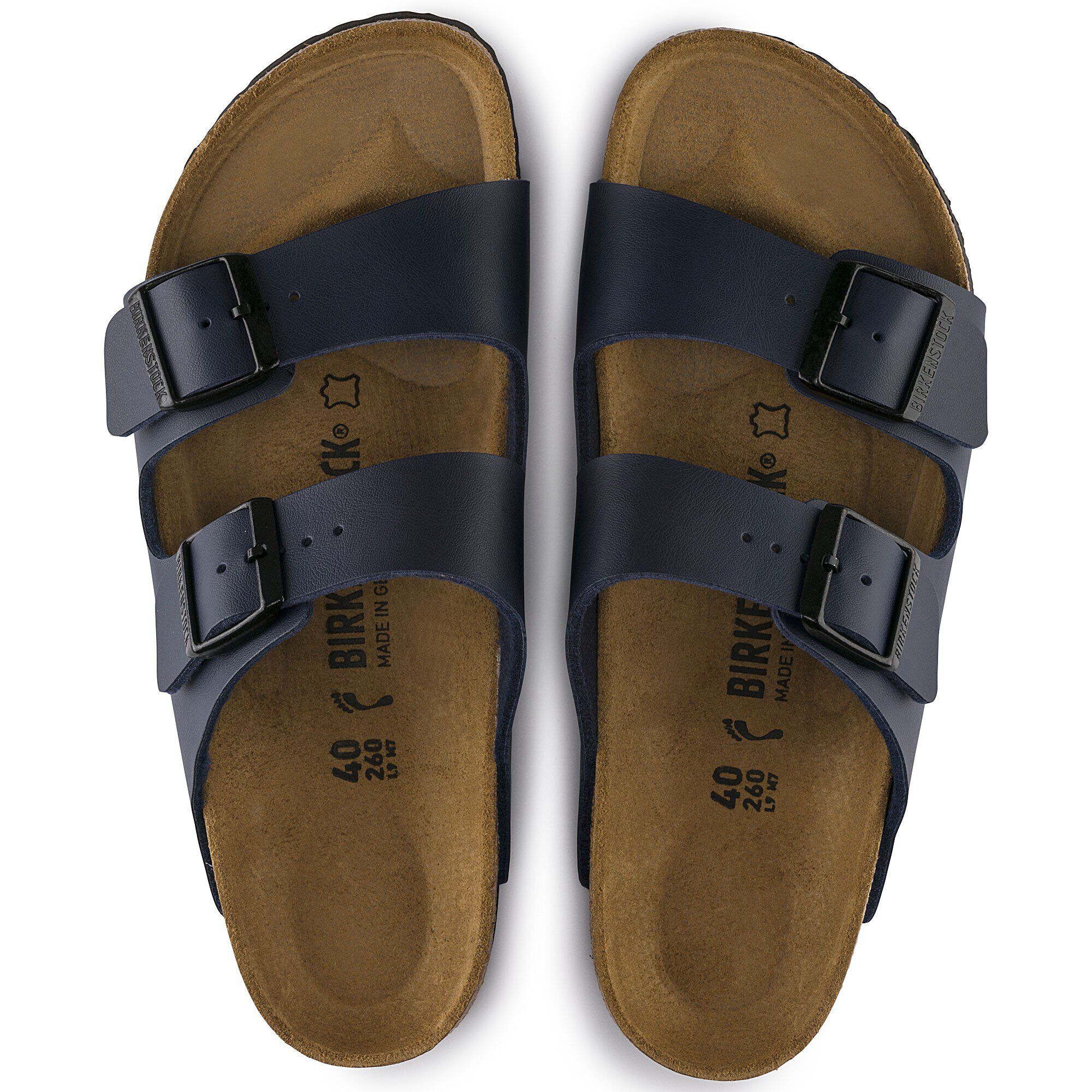 Navy birkenstock sandals 2025