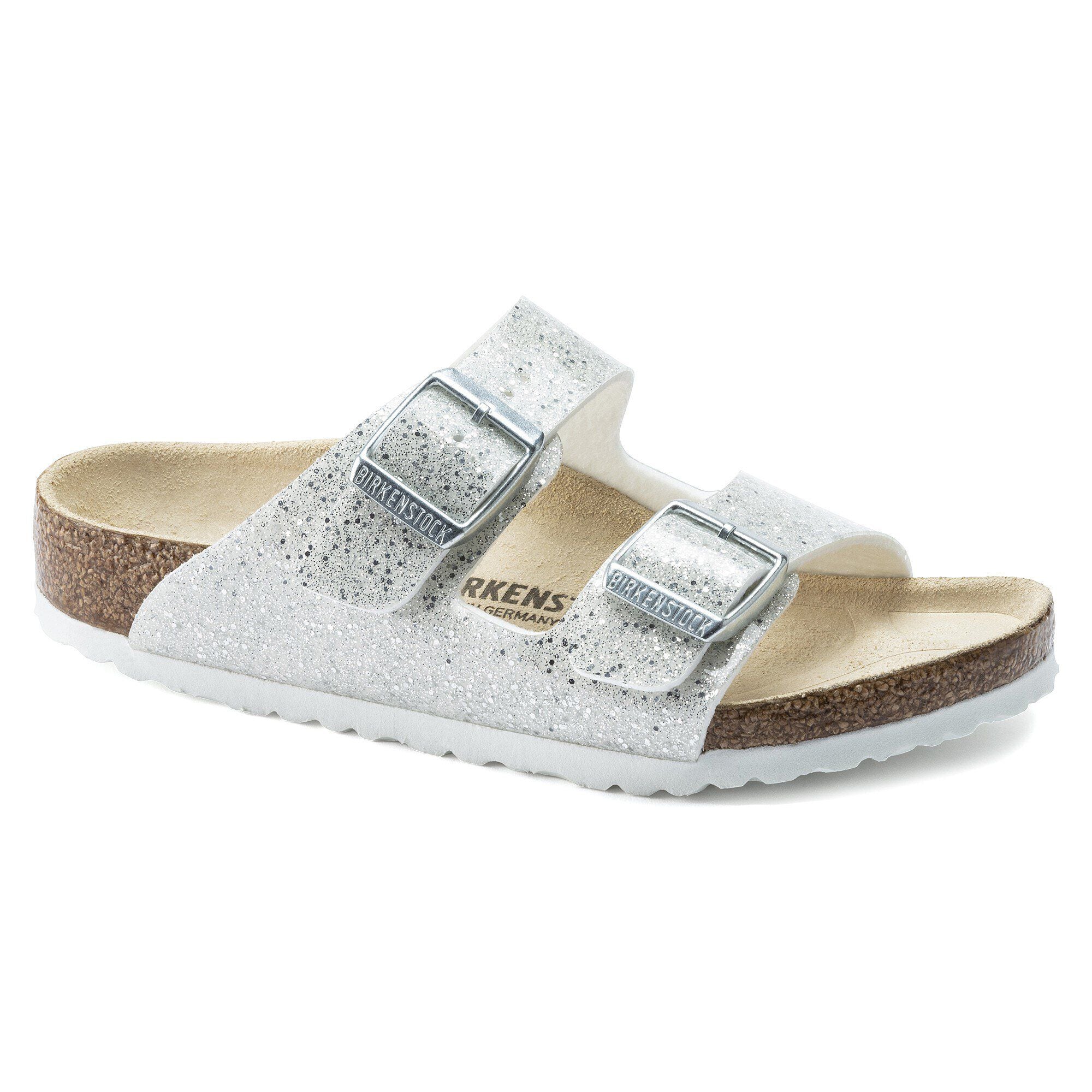 Birkenstock cosmic sparkle white clearance