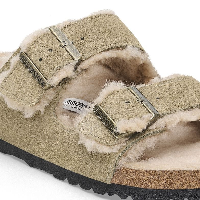 Arizona Shearling Suede Leather