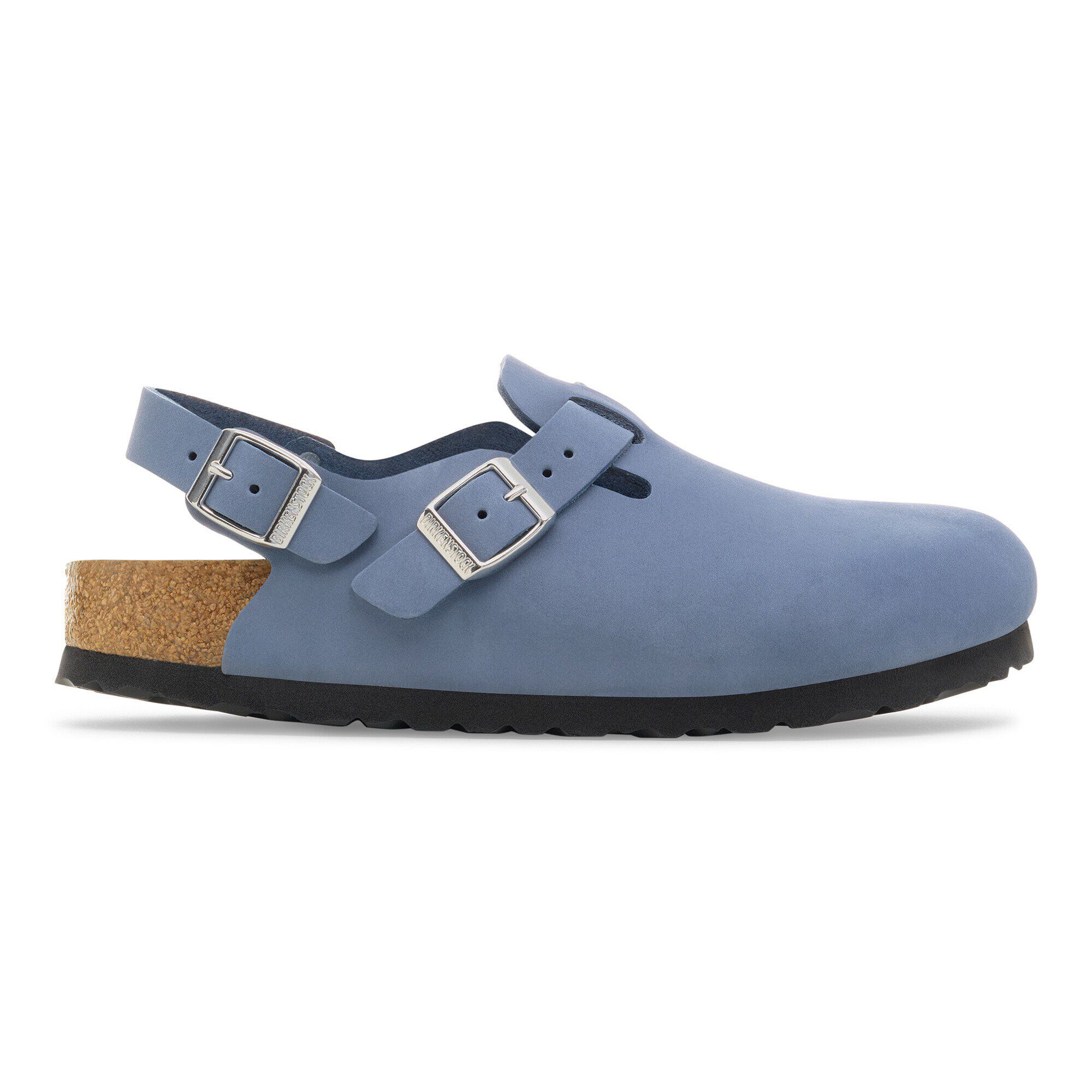 イタリア　DOUCAL’S スカイブルー　ヌバック　スリッポン Tokio / トキオ ヌバックレザー ストーンブルー | BIRKENSTOCK