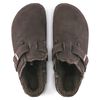 Boston Shearling Suede Leather