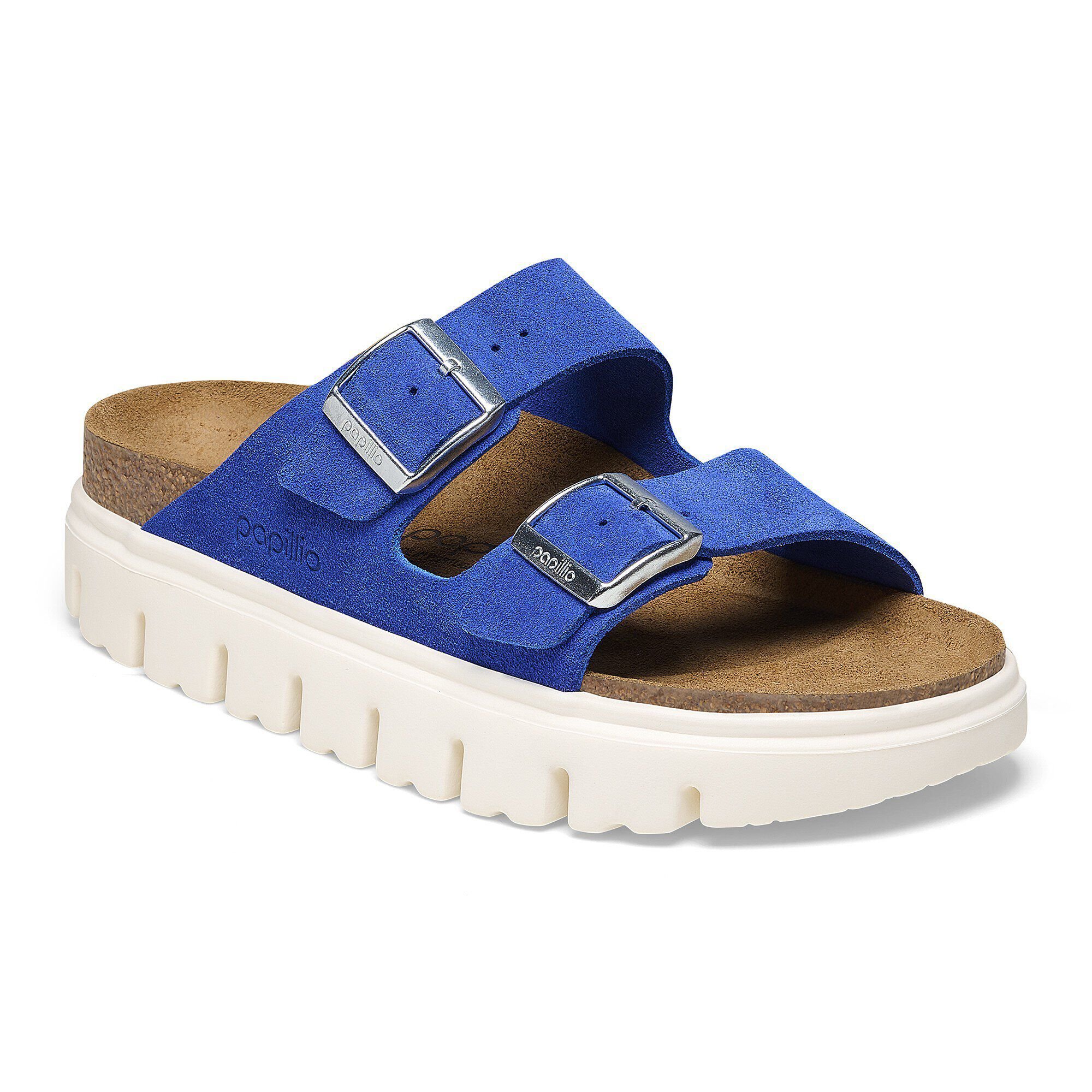 Arizona Chunky Suede Leather Ultra Blue | BIRKENSTOCK