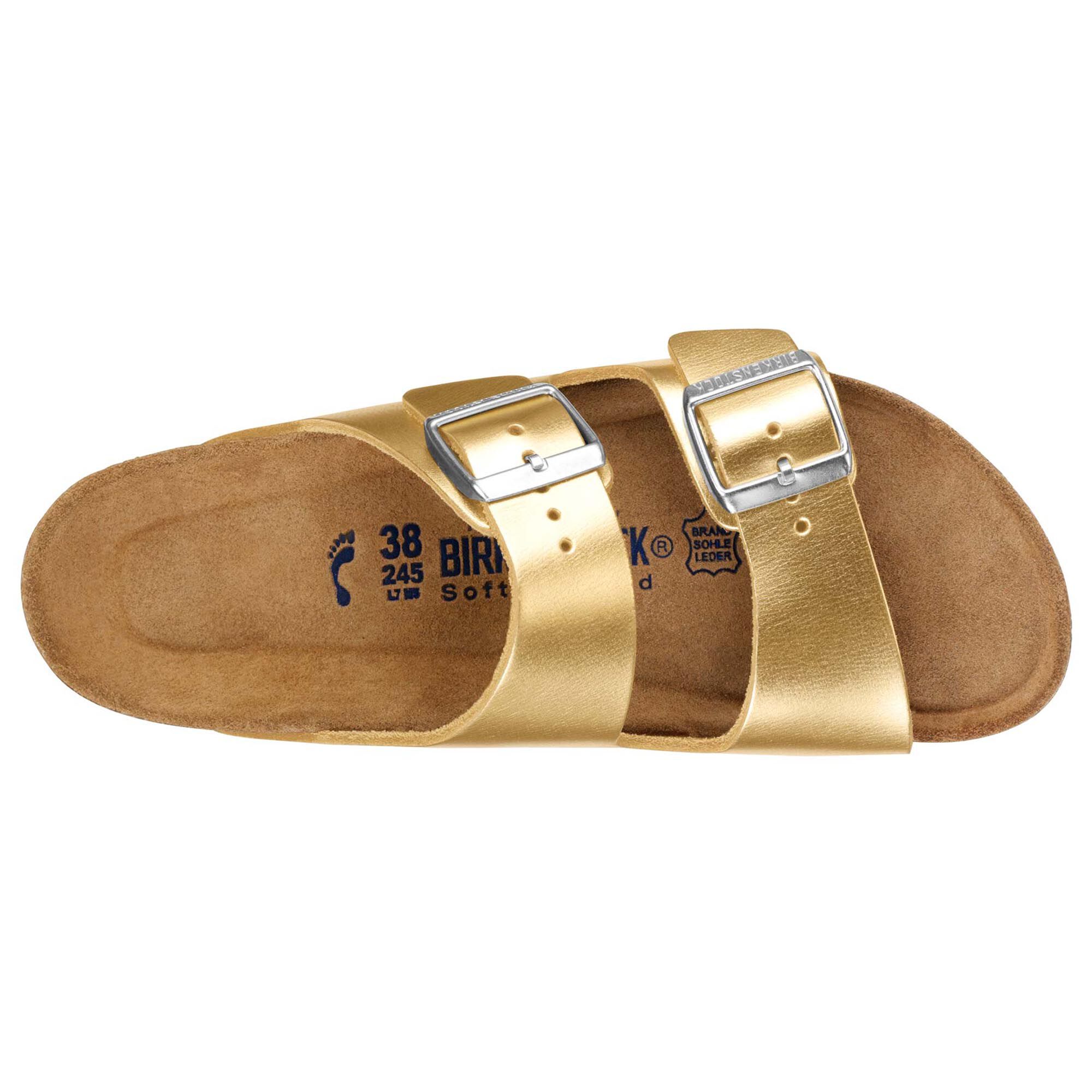 birkenstock gold arizona sandal
