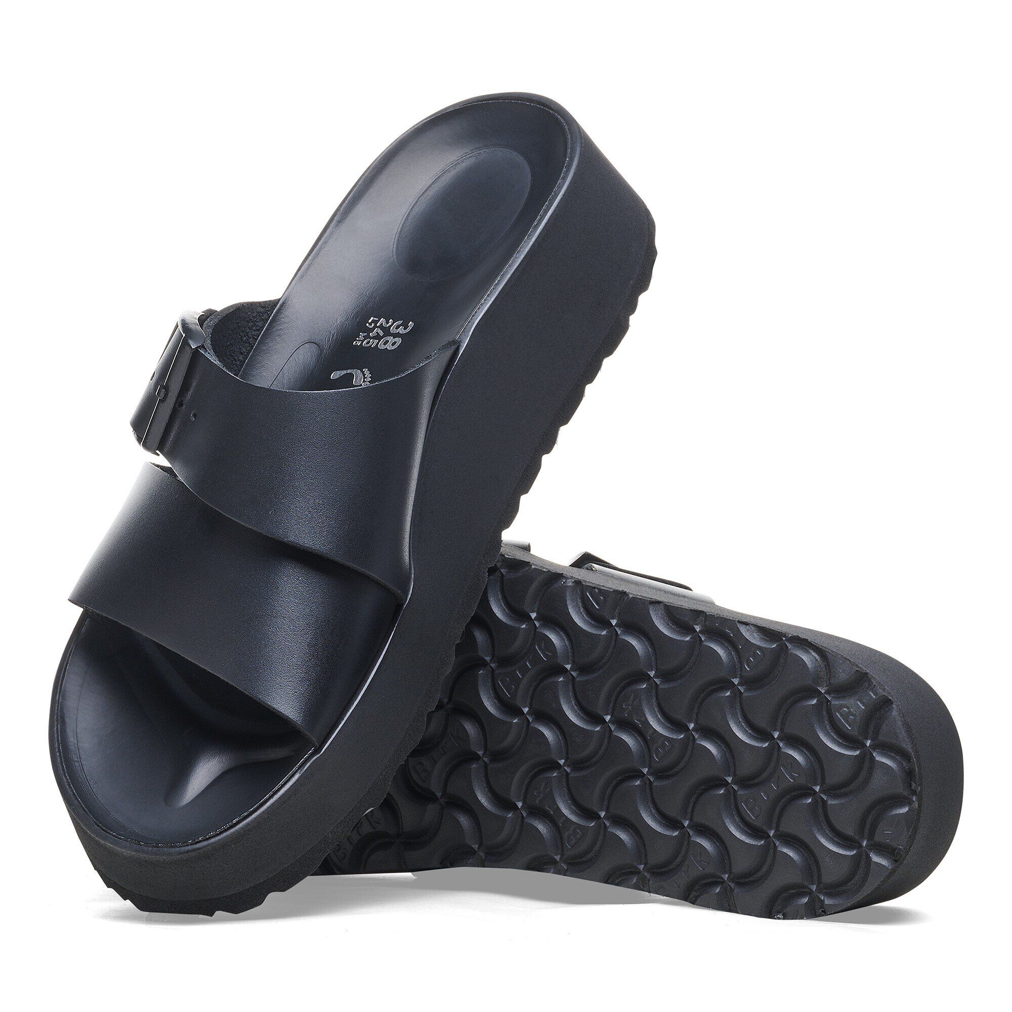 Almina Natuurleer Black BIRKENSTOCK