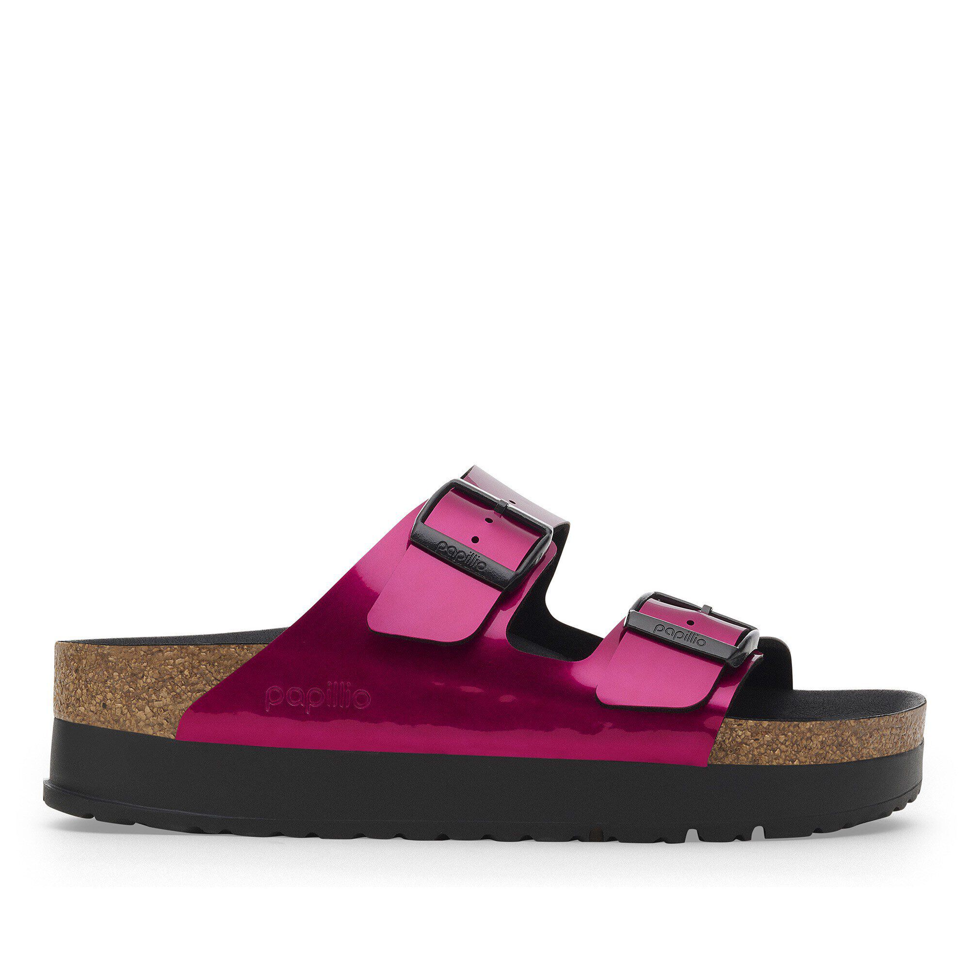 Arizona PAP Flex Platform Birko-Flor Patent Steel Magenta