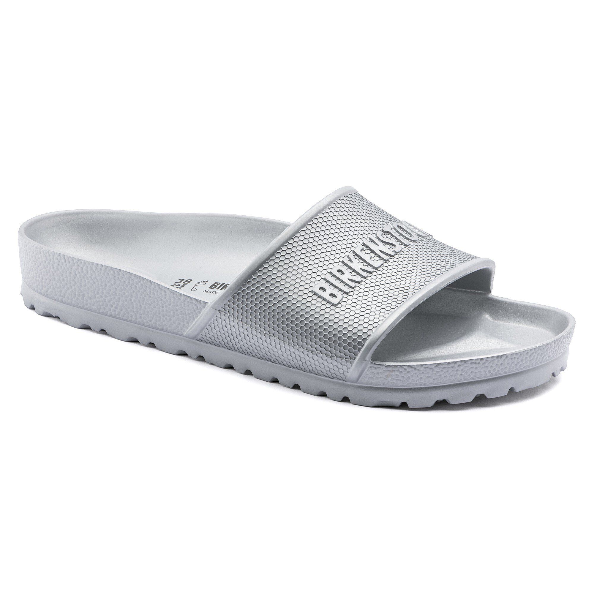 gray rubber birkenstocks