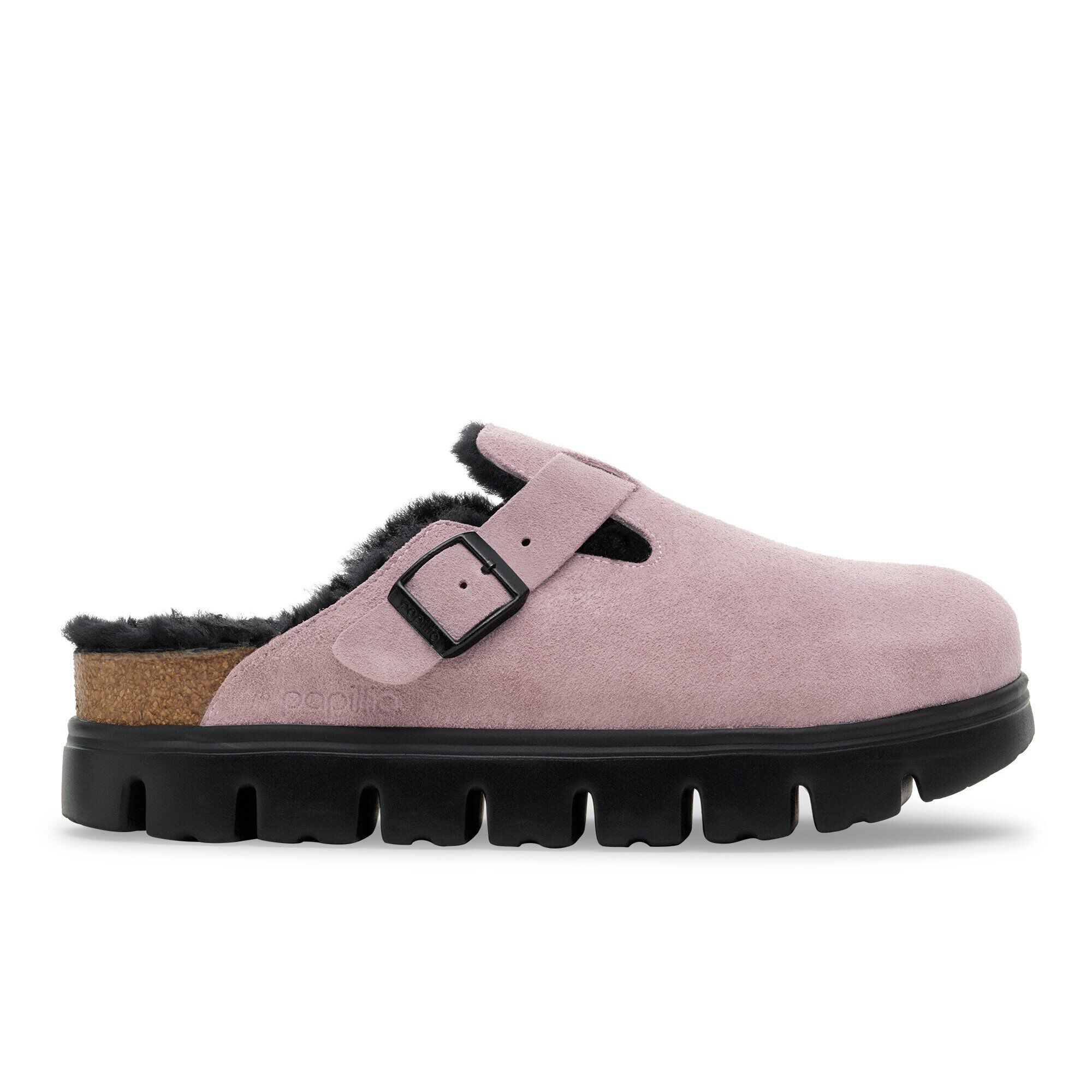 BIRKENSTOCK BOSTON スエード ピンク ビルケンシュトック BIRKENSTOCK（ビルケンシュトック）の「BOSTON Vegan Pink(UNISEX