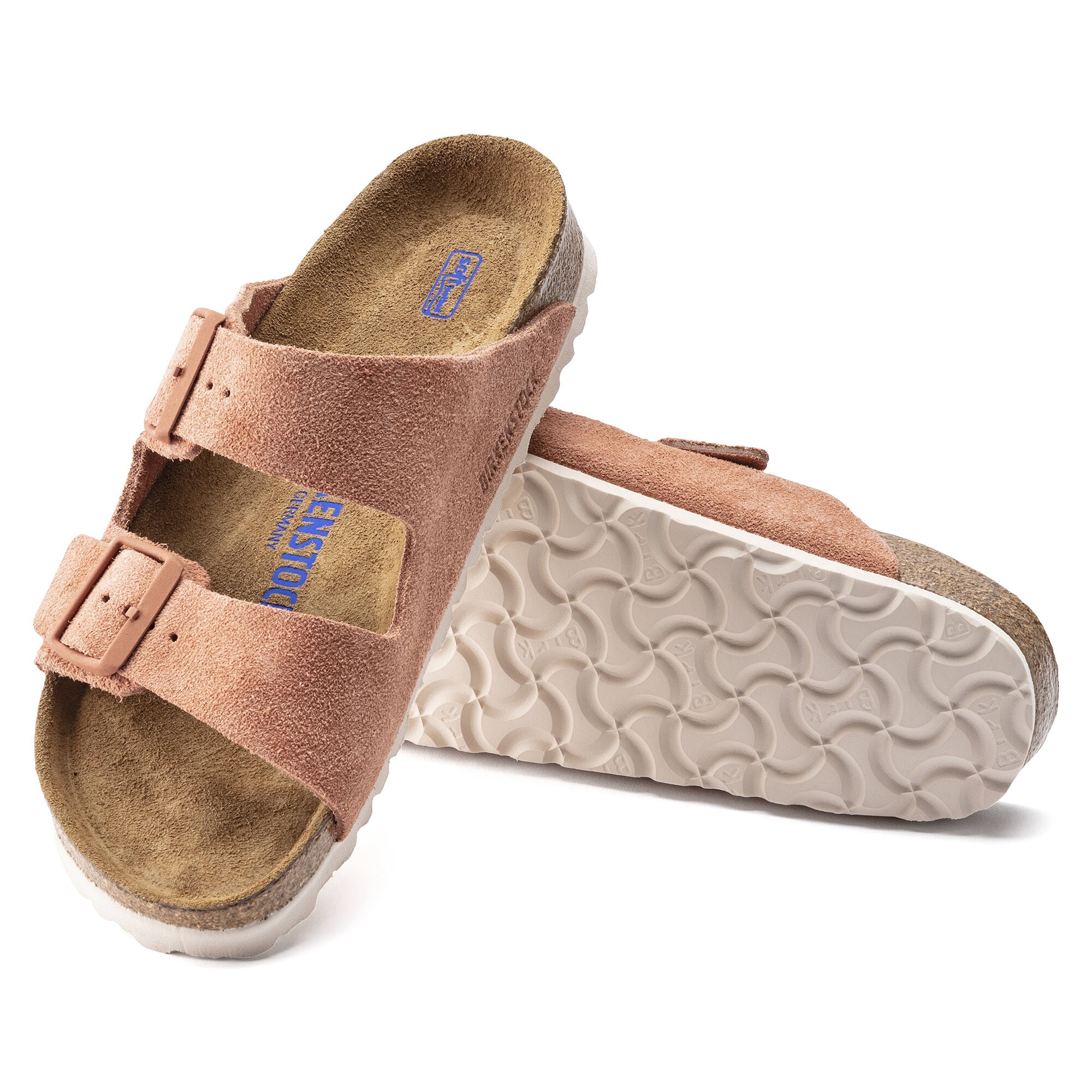 birkenstock earth red suede