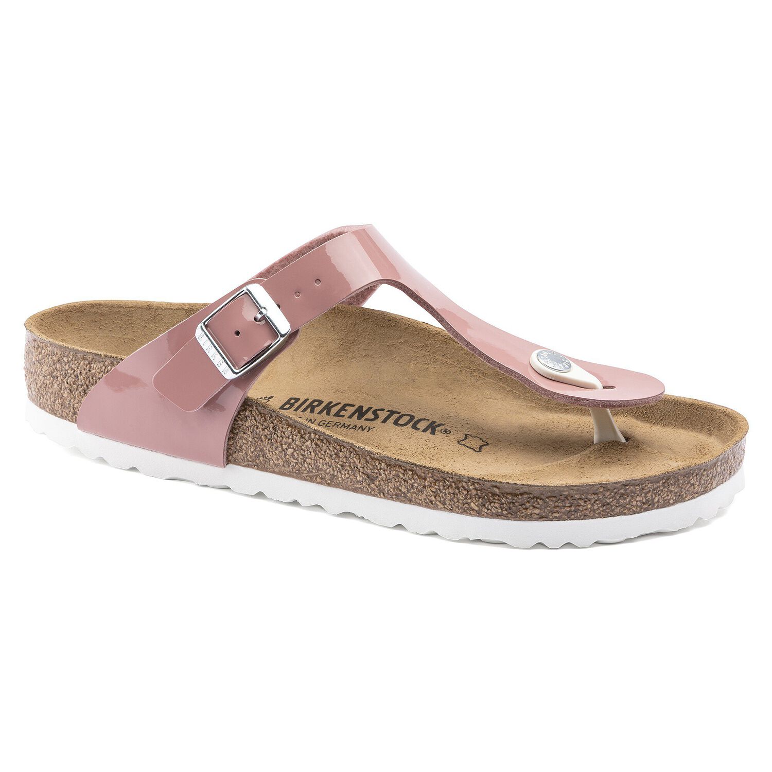 Gizeh Birko Flor Patent Patent Old Rose Birkenstock