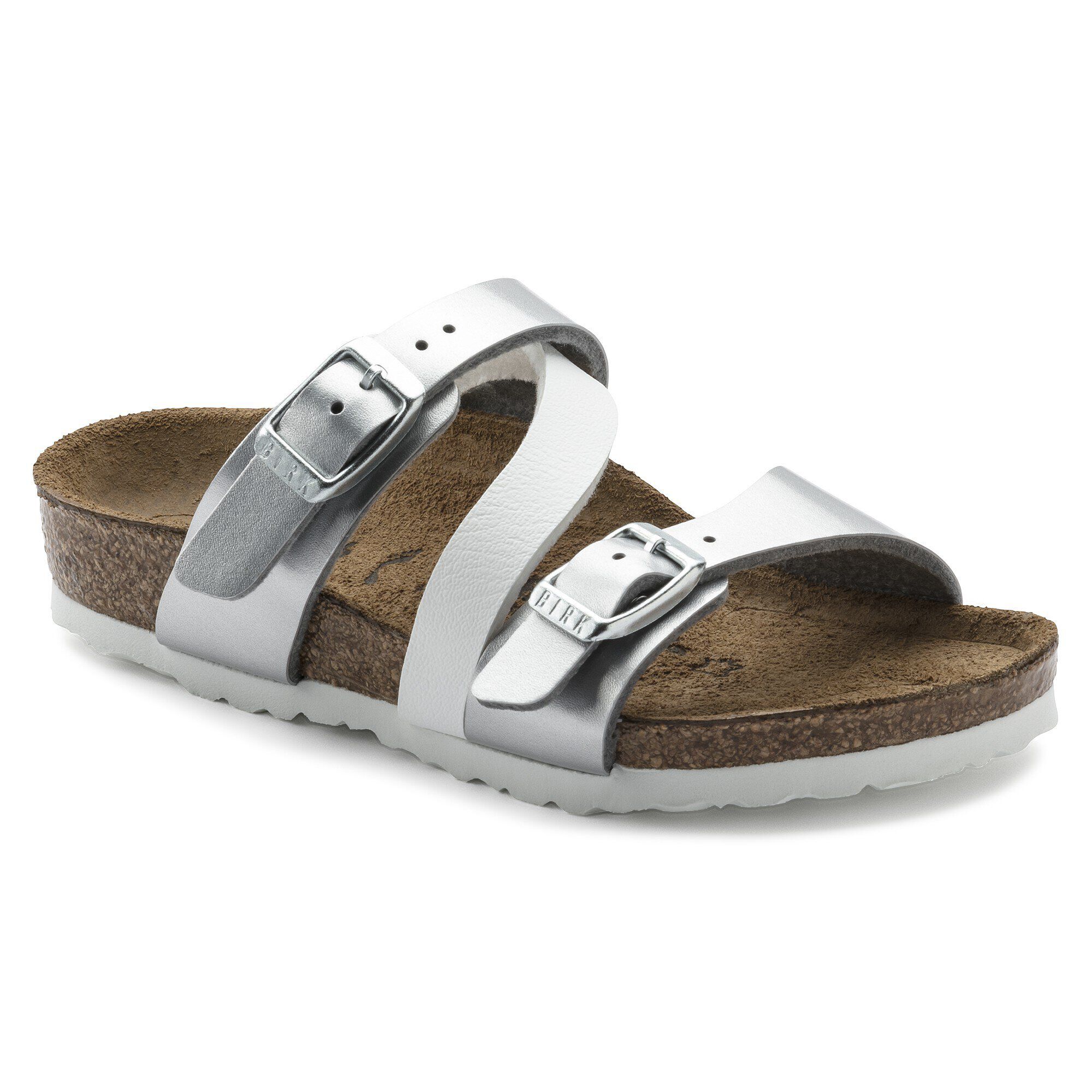 Birkenstock salina silver clearance