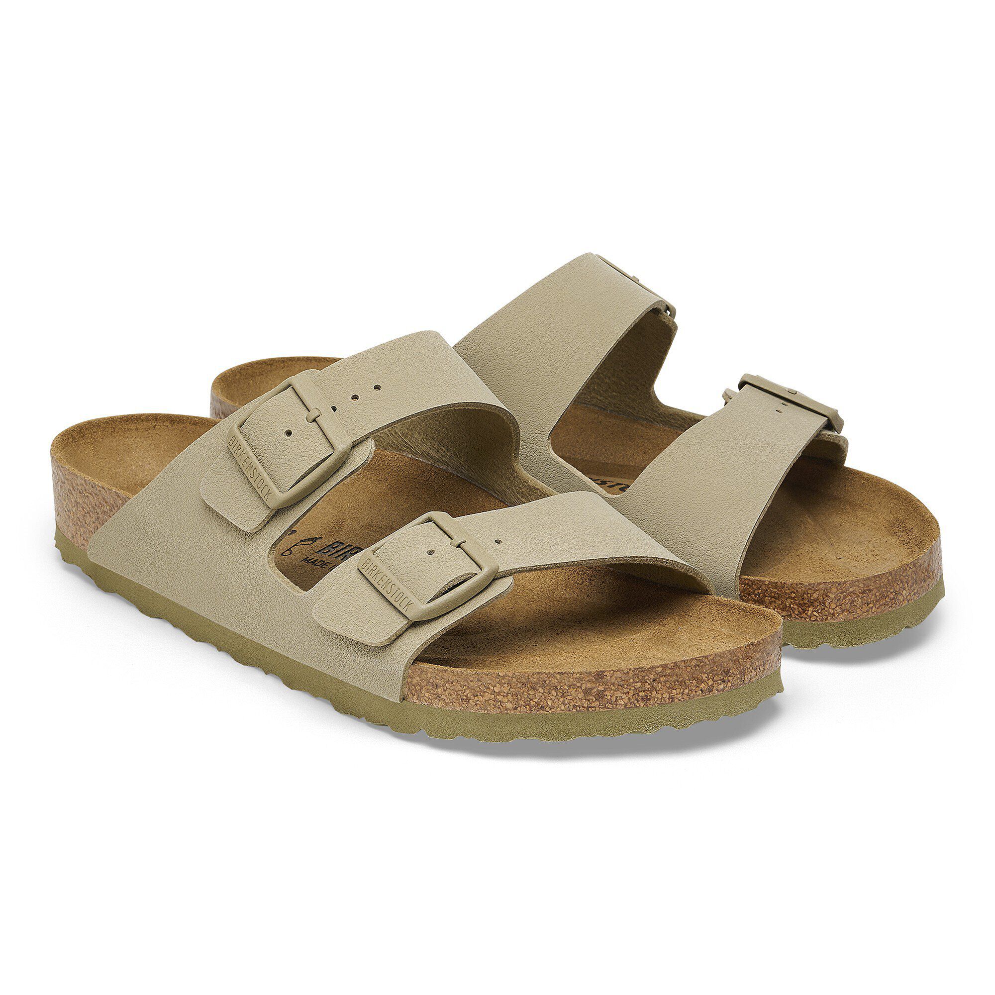 Arizona Birko-Flor Faded Khaki | BIRKENSTOCK