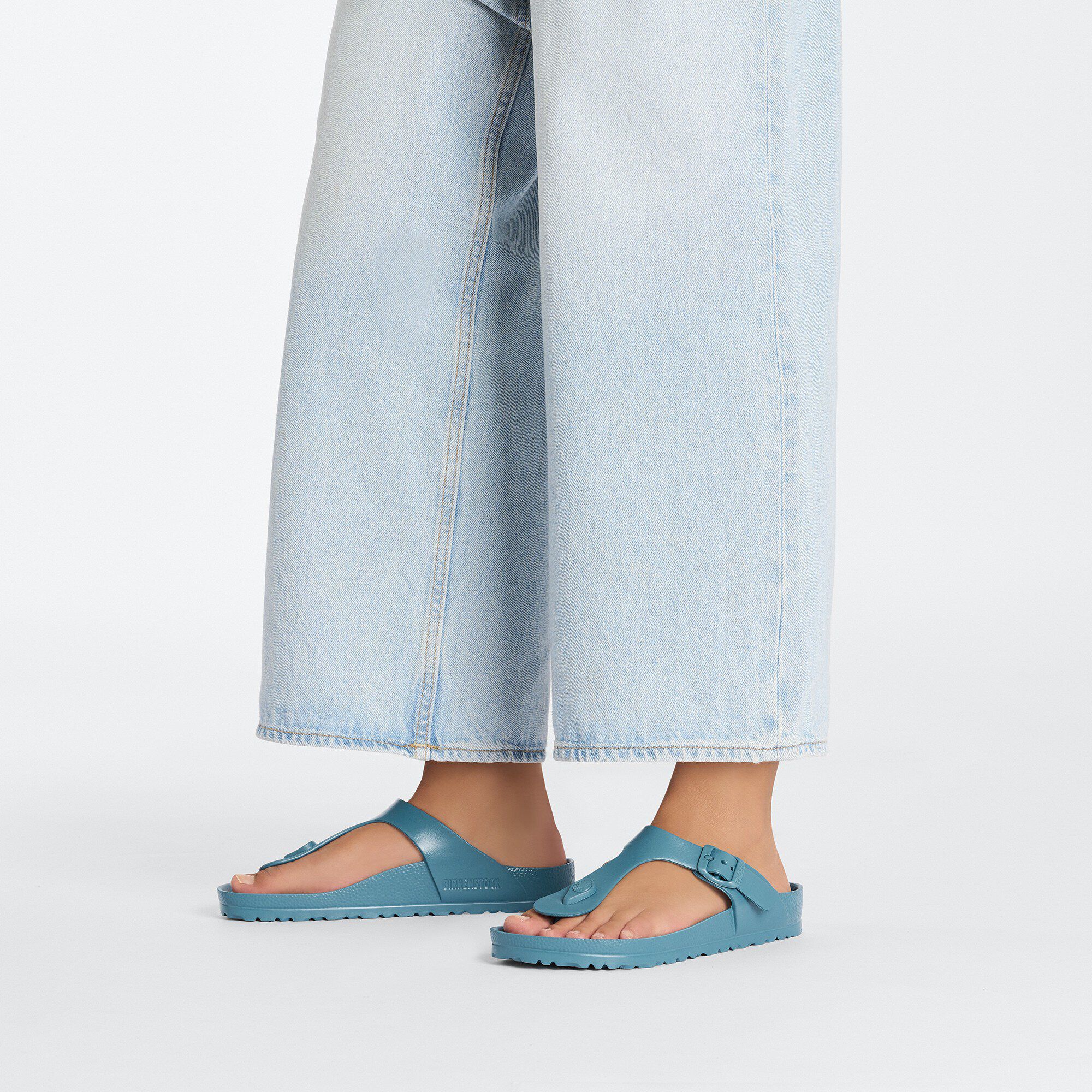 Birkenstock eva gizeh turquoise on sale