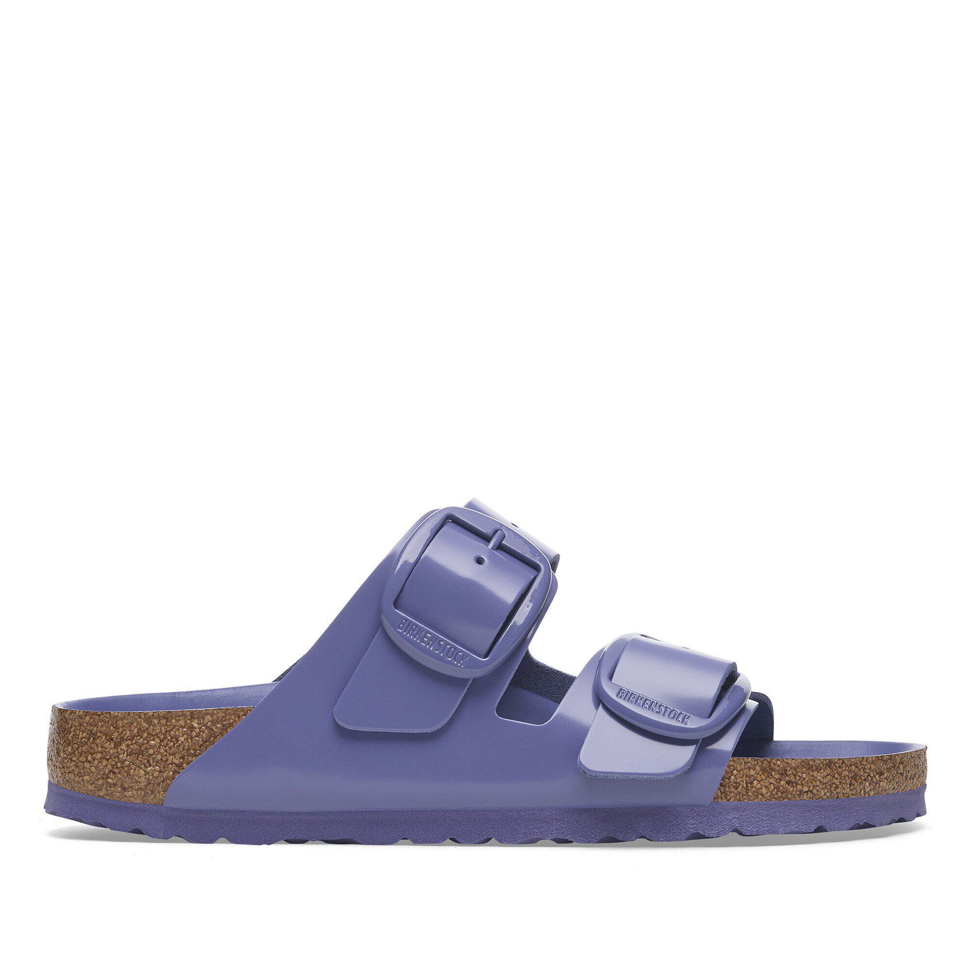 Arizona Big Buckle Natural Leather Patent High-Shine Purple