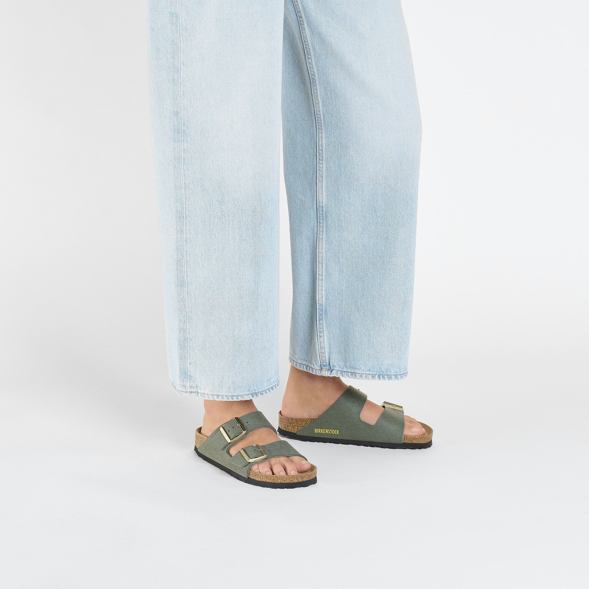 サンダル BIRKENSTOCK SS25 (1024544 THYME) Arizona Vegan Synthetik Thyme | BIRKENSTOCK