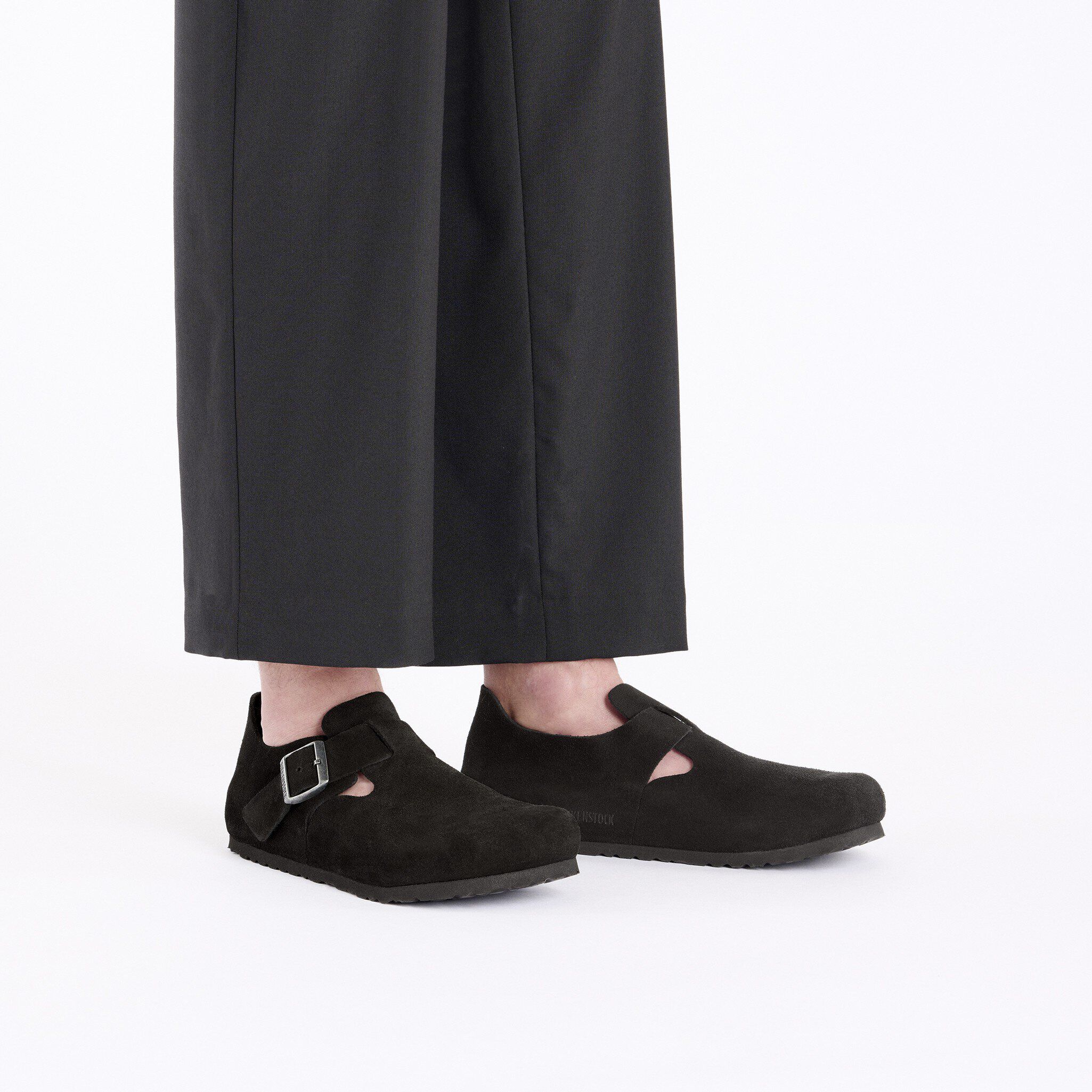 London / ロンドン スエードレザー ブラック | BIRKENSTOCK