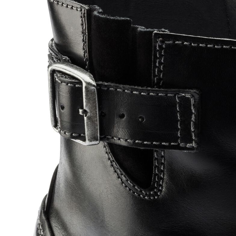 Stowe Natural Leather Black Stowe Natural Leather Black