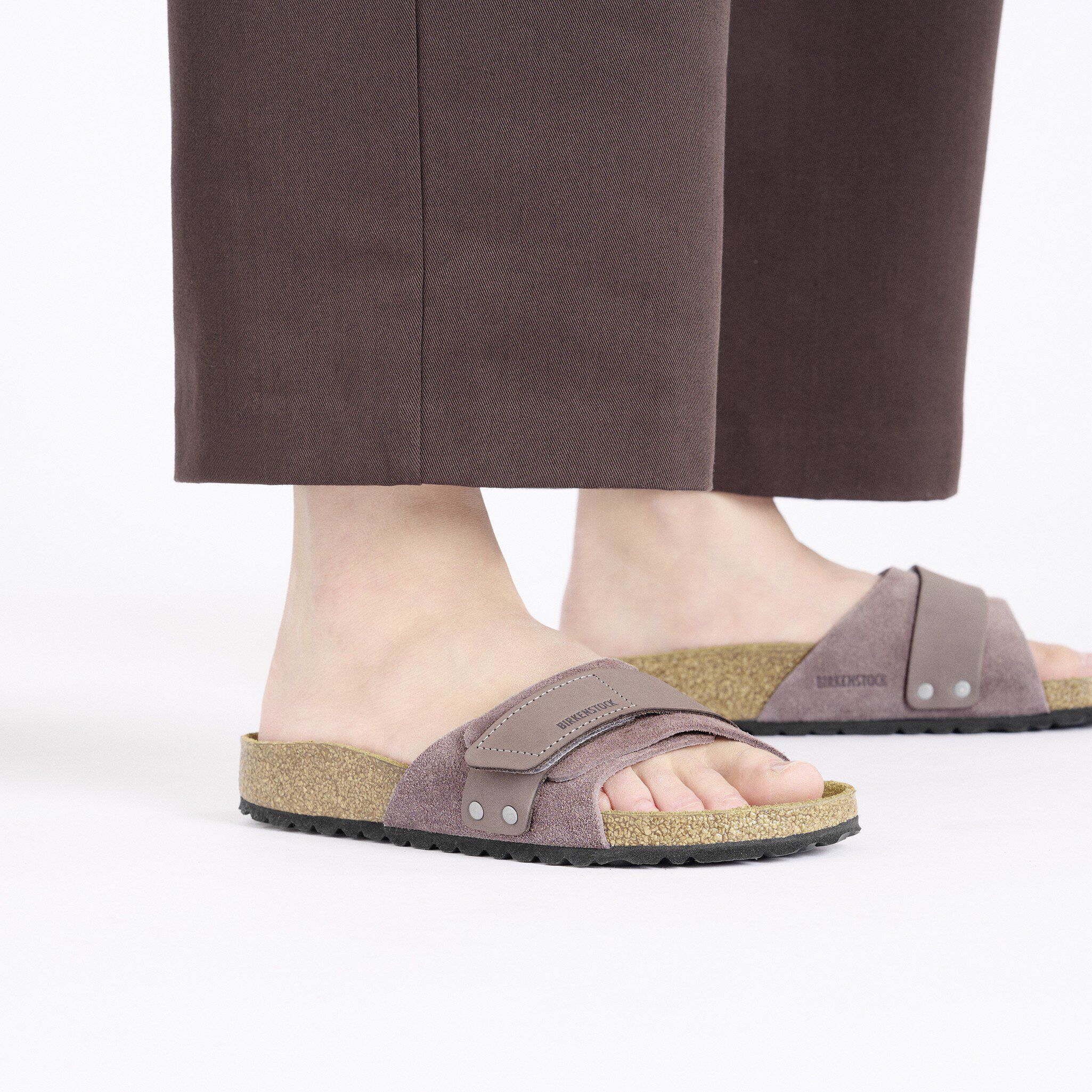 Oita Suede Leather Faded Purple | BIRKENSTOCK