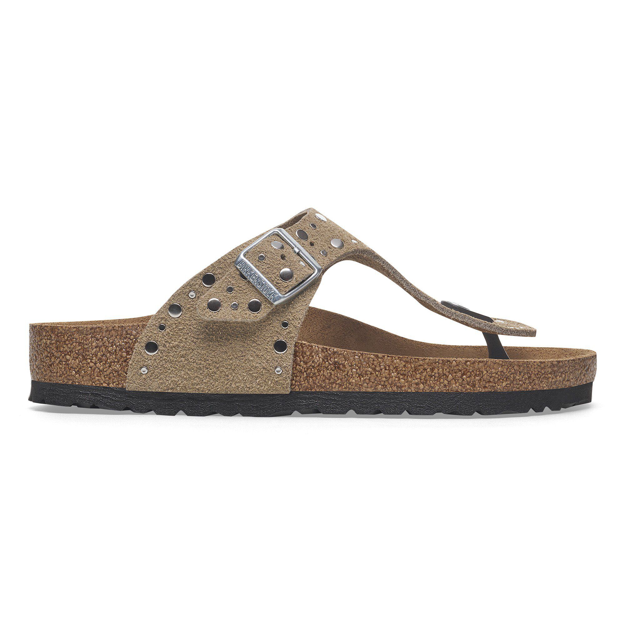 正規品★BIRKENSTOCK ギゼ リベット Gizeh Rivet Border / ギゼ リベット ボーダー スエードレザー