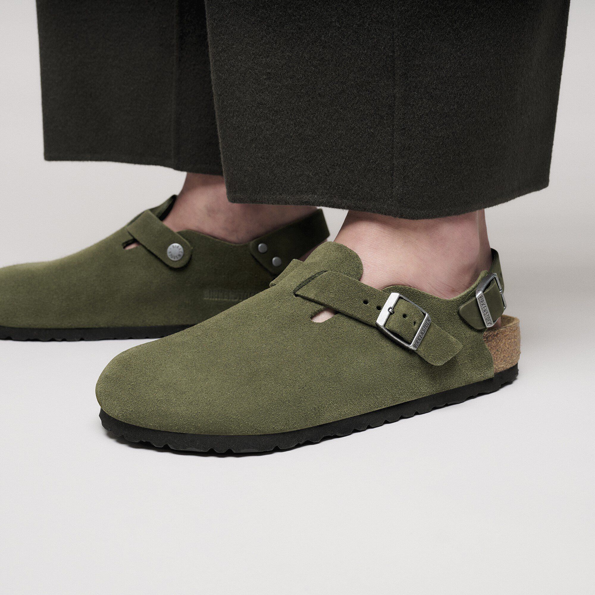 BIRKENSTOCK ビルケンシュトック トキオ スエードレザー トープ　40 BIRKENSTOCK【ビルケンシュトック】Tokio / トキオ (スエード