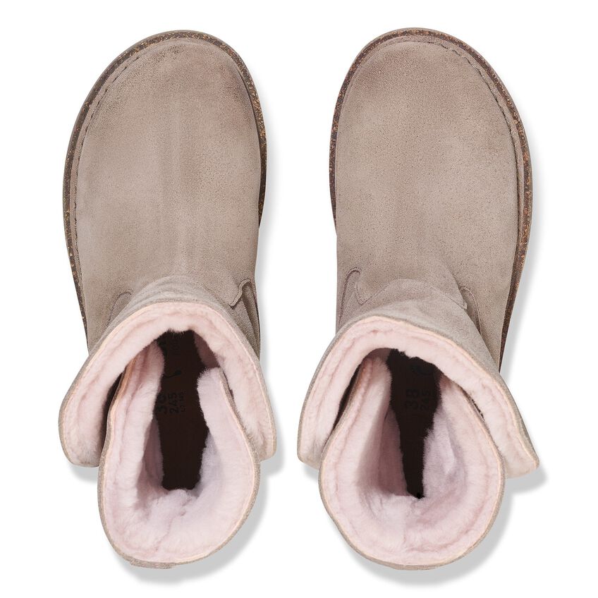 Uppsala Shearling Suede Leather