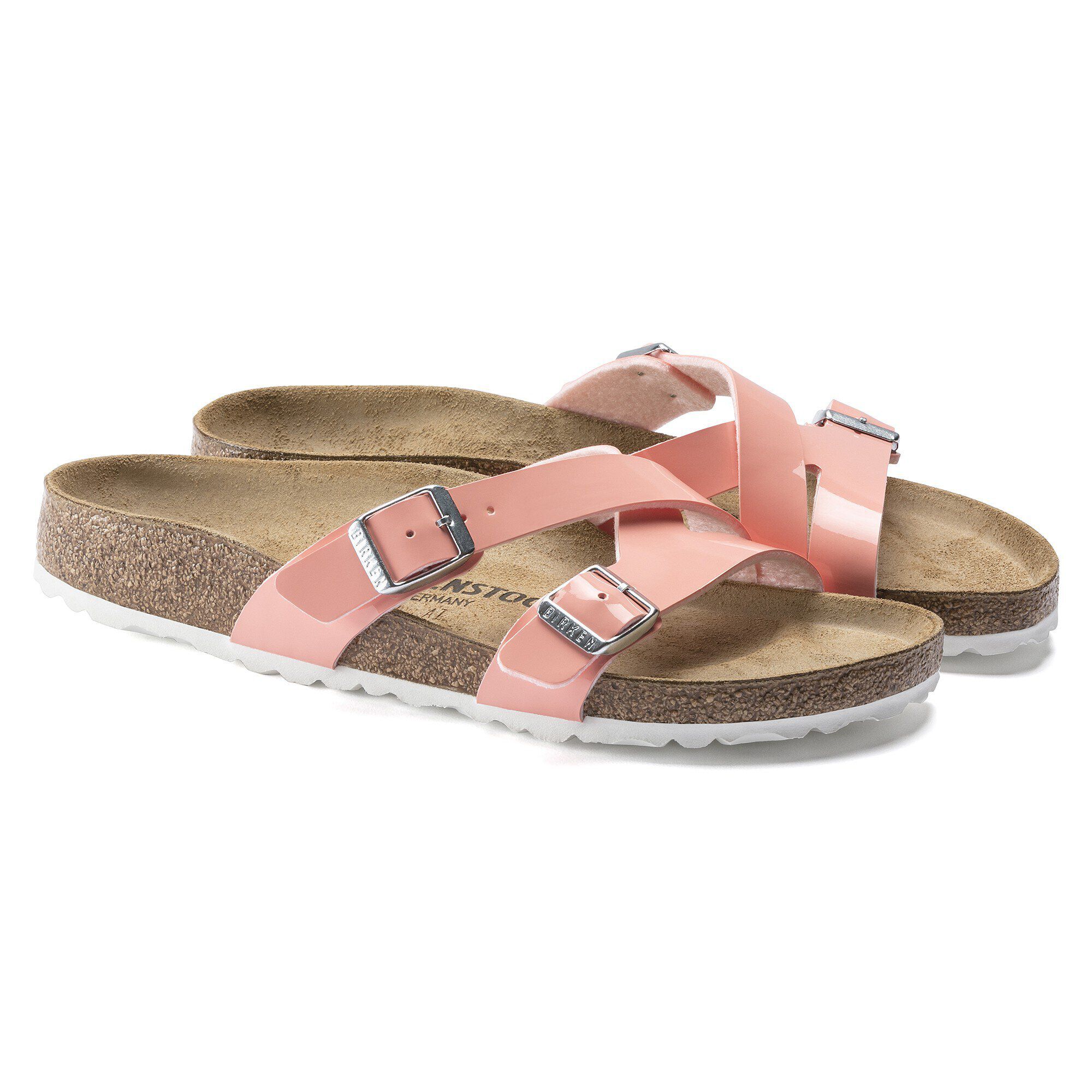 Yao Balance Birko-Flor Patent Patent Coral Peach | BIRKENSTOCK Yao Balance Birko-Flor Patent Patent Coral Peach | BIRKENSTOCK