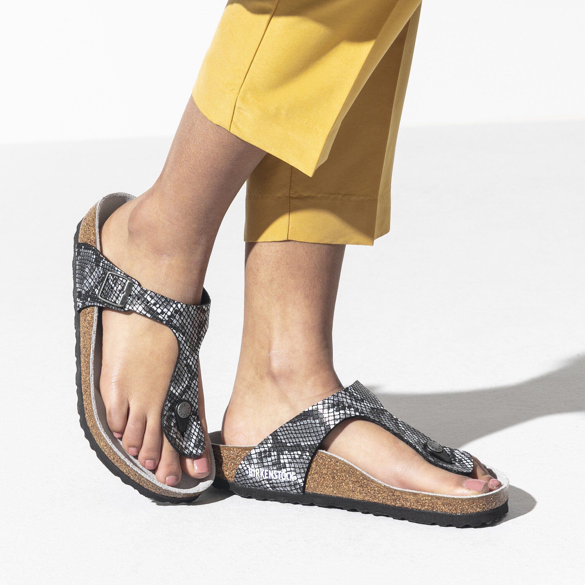 Birkenstock gizeh python Sale