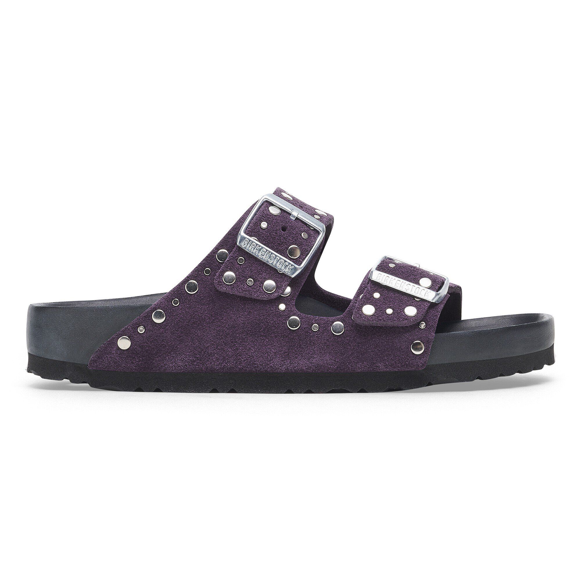 Arizona Rivet Suede Leather Acai | BIRKENSTOCK Arizona Rivet Suede Leather Acai | BIRKENSTOCK