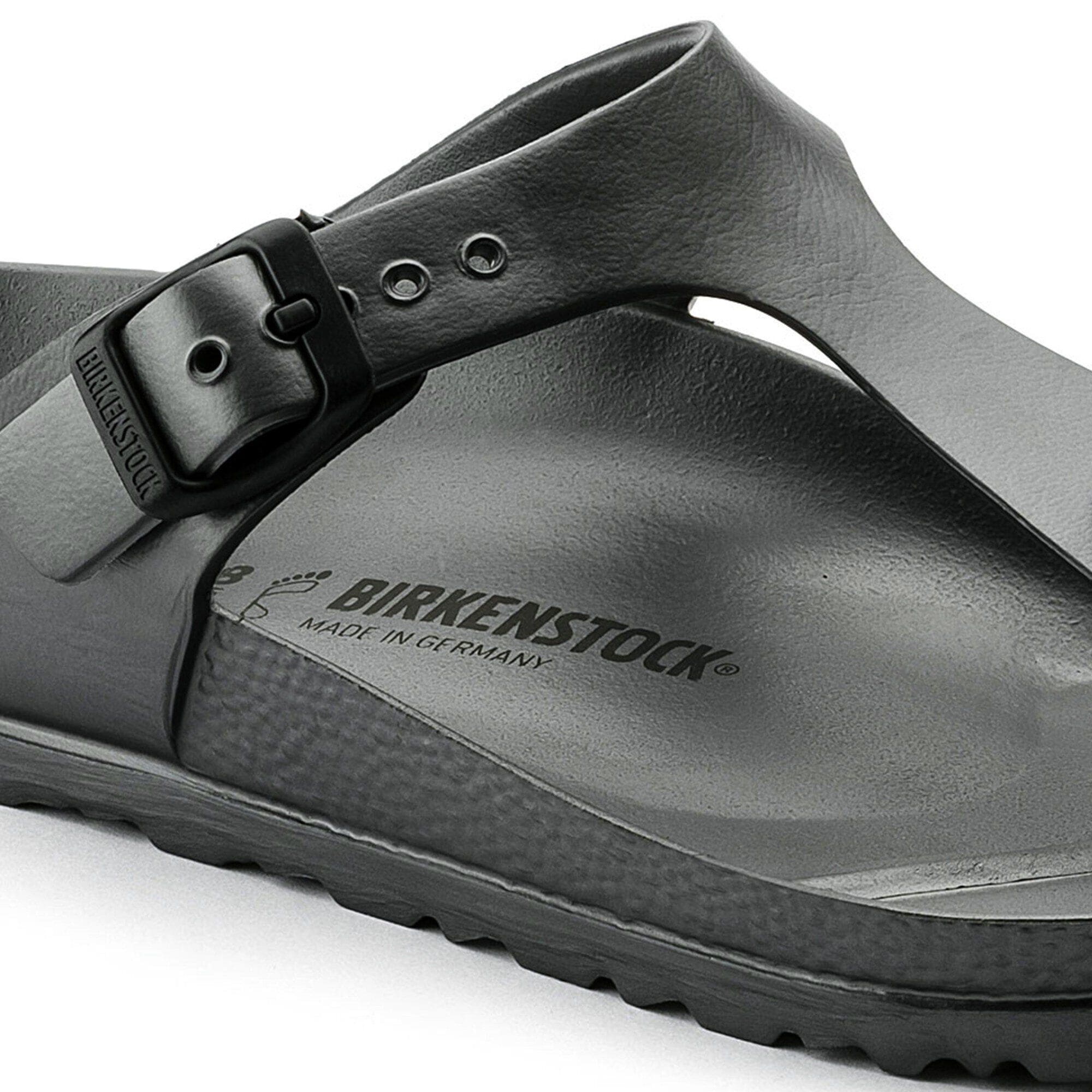 Birkenstock gizeh eva metallic silver deals