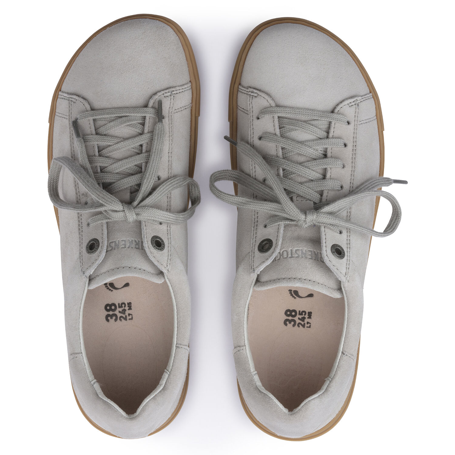 Bend Low Suede Leather Whale Gray | BIRKENSTOCK