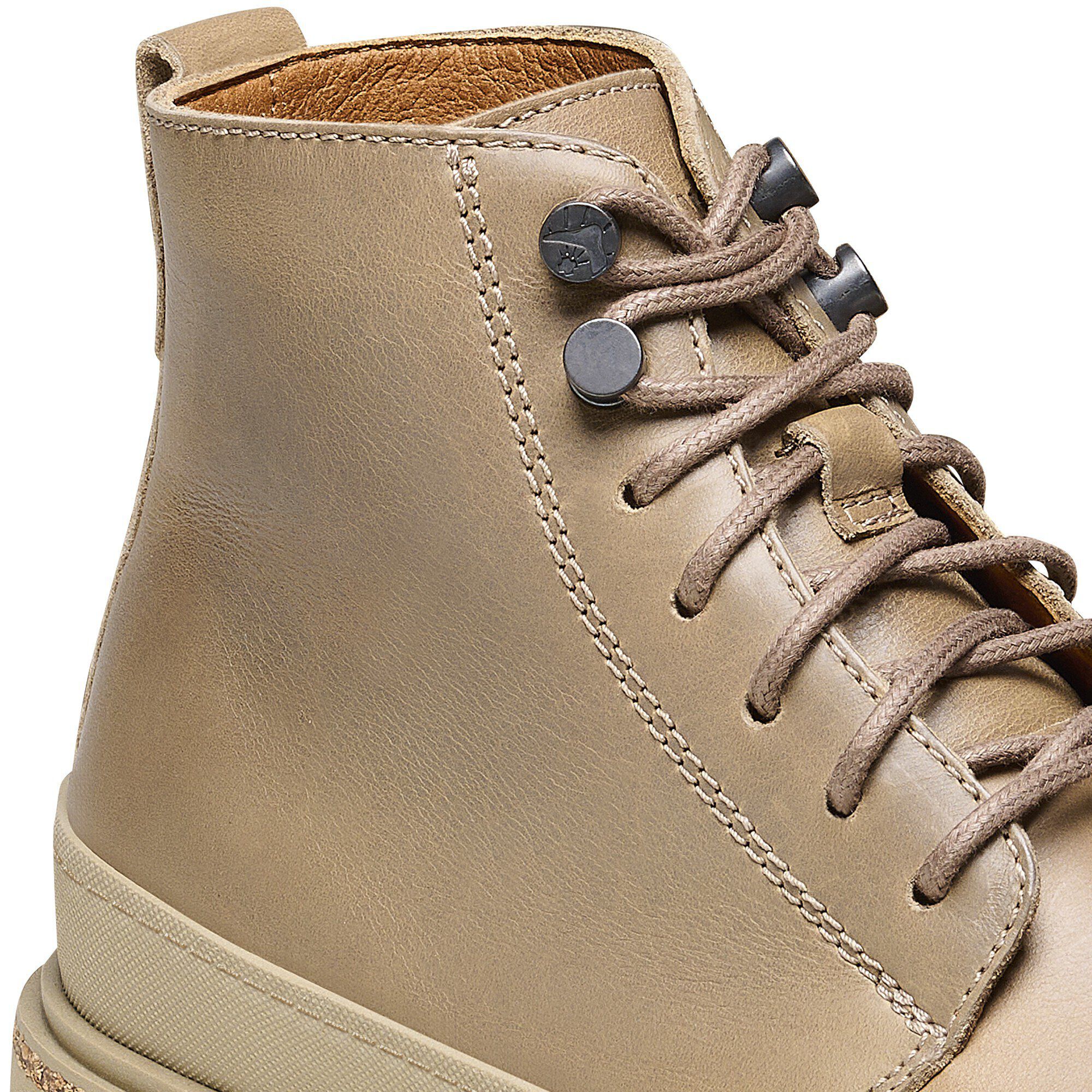 靴 birkenstock short boots Prescott Women Waxy Leather Taupe | BIRKENSTOCK