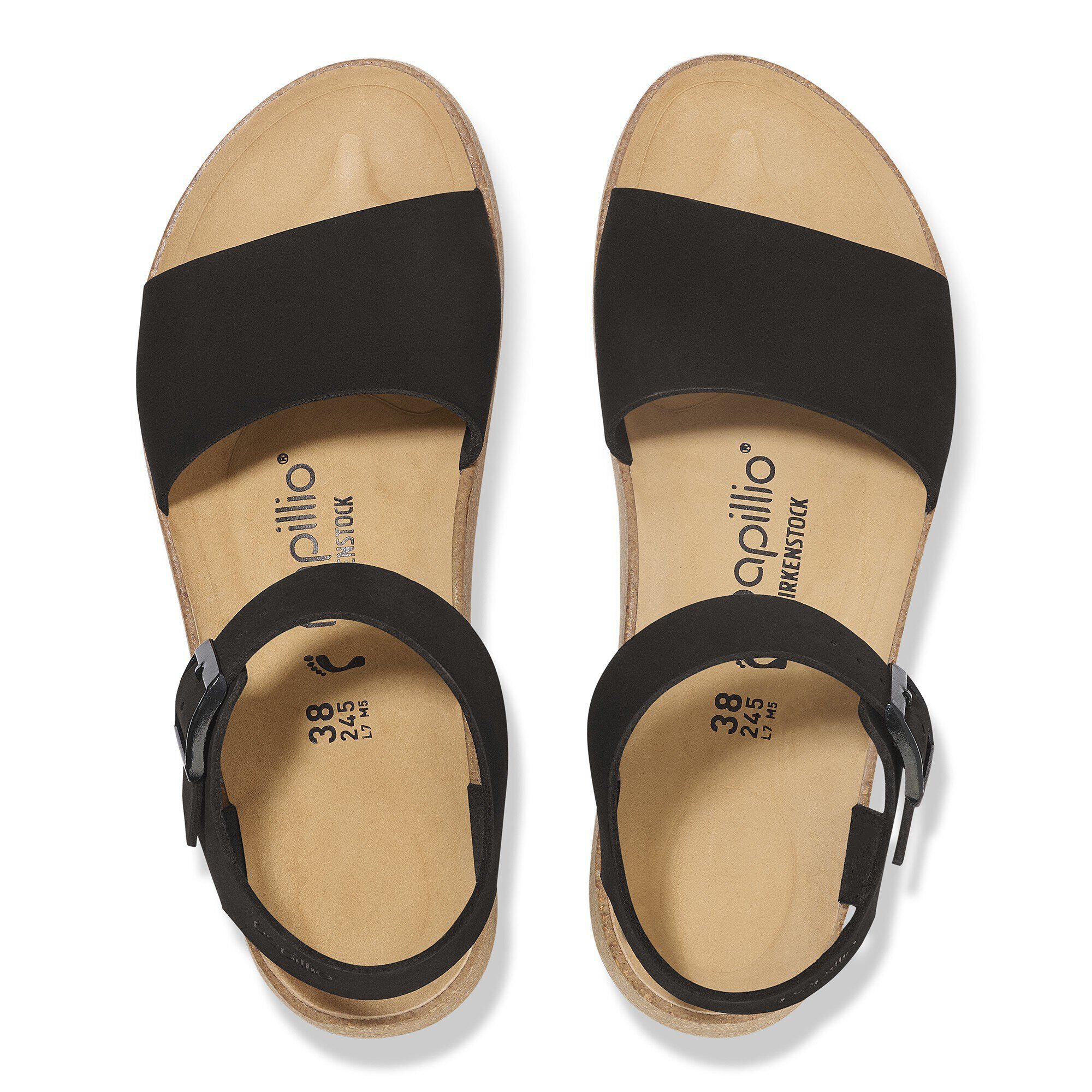 Glenda / グレンダ ヌバックレザー ブラック | BIRKENSTOCK