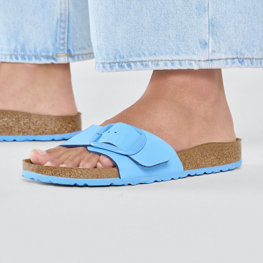 Madrid Big Buckle Birko-Flor Patent