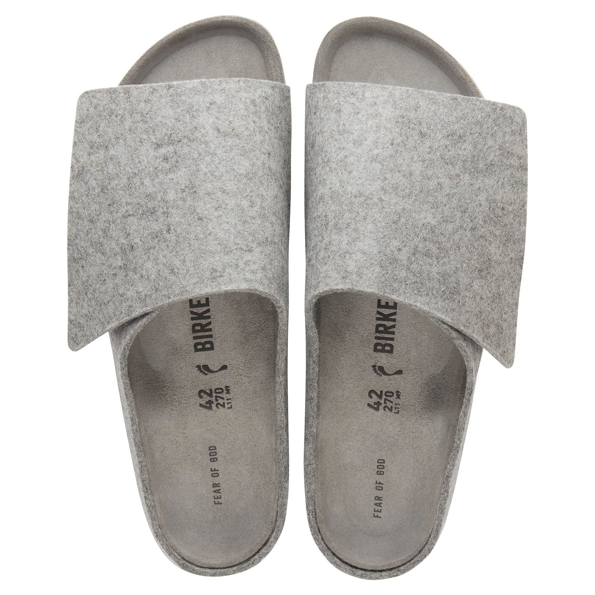 26 新品 ビルケンシュトック FEAR OF GOD サンダル スエード Los Feliz Suede Suede Leather in Color Ash | BIRKENSTOCK US