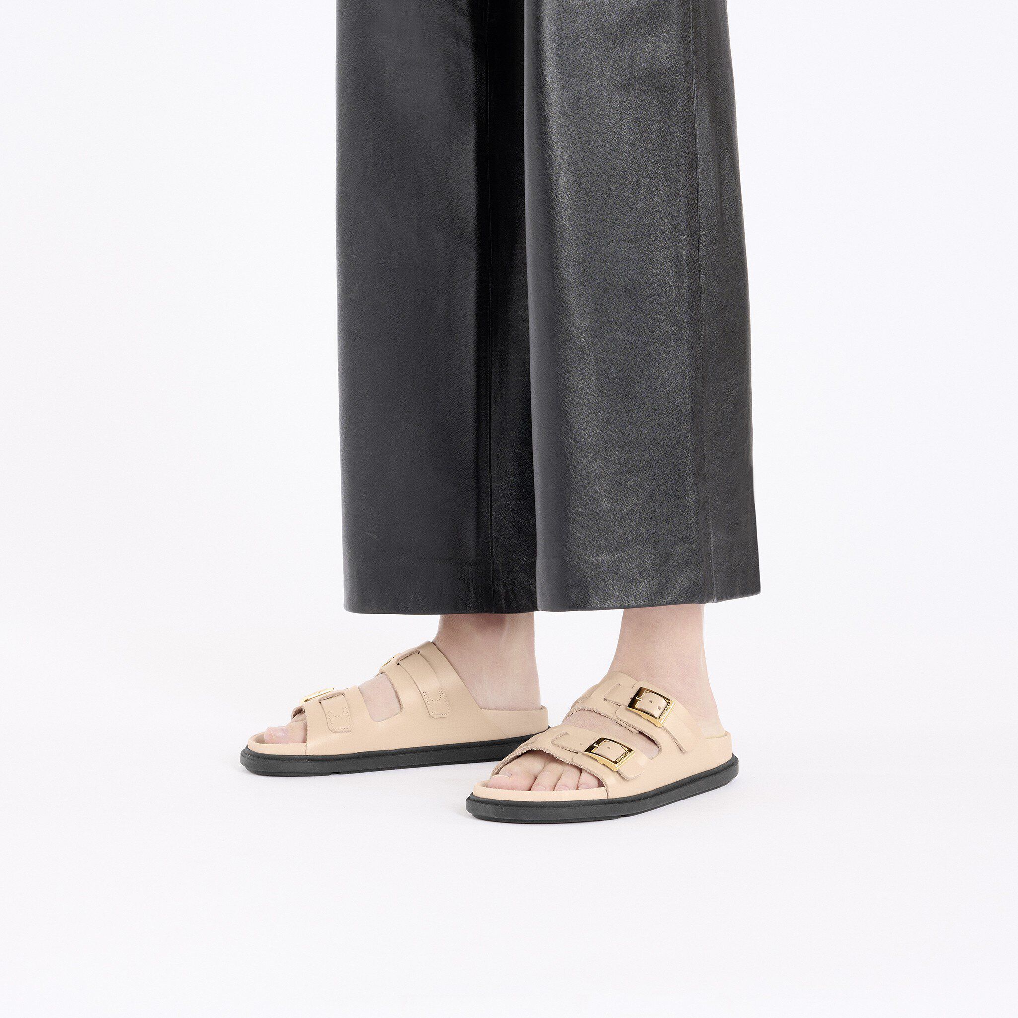St Barths / セントバース スムースレザー ニューベージュ