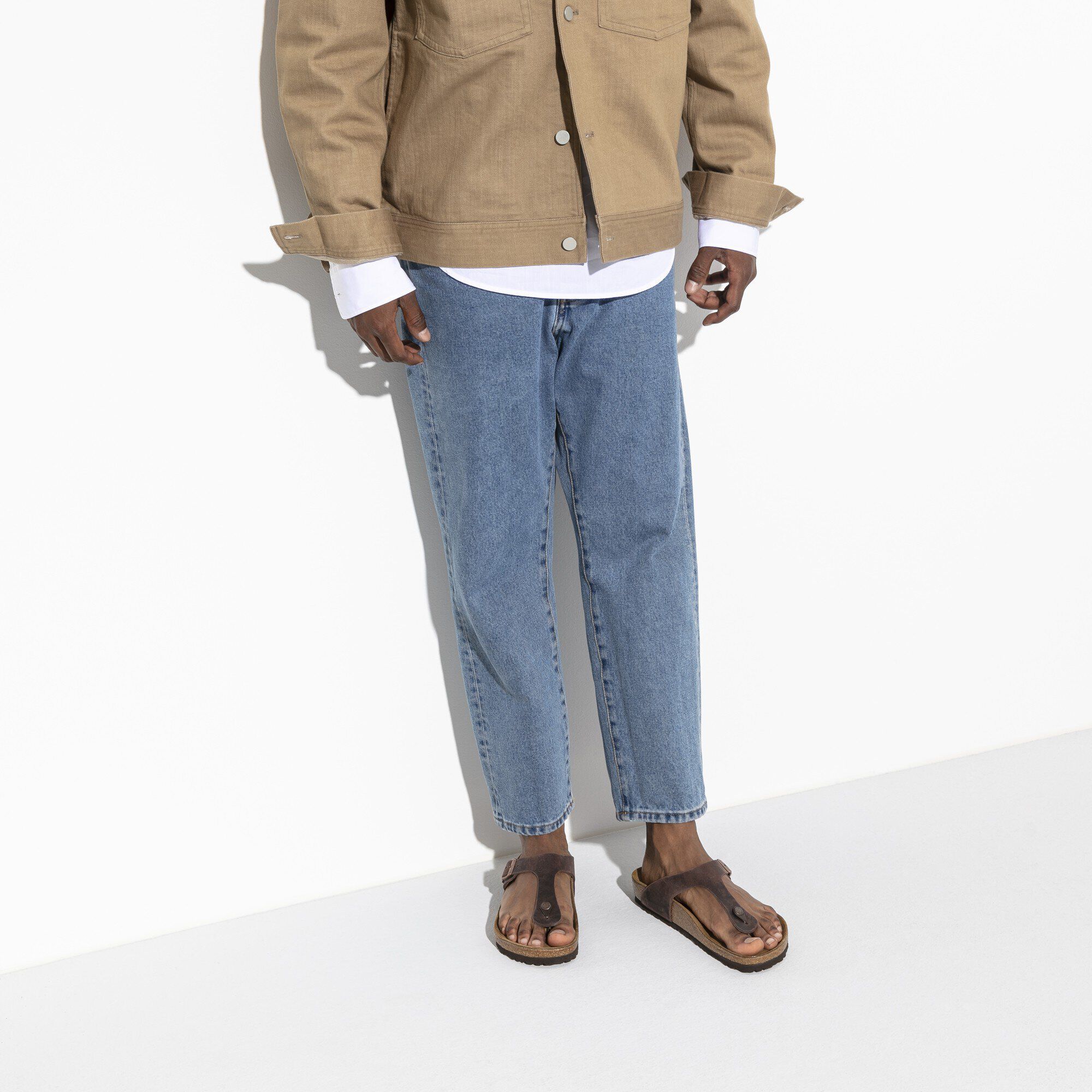 Gizeh oiled leather habana top