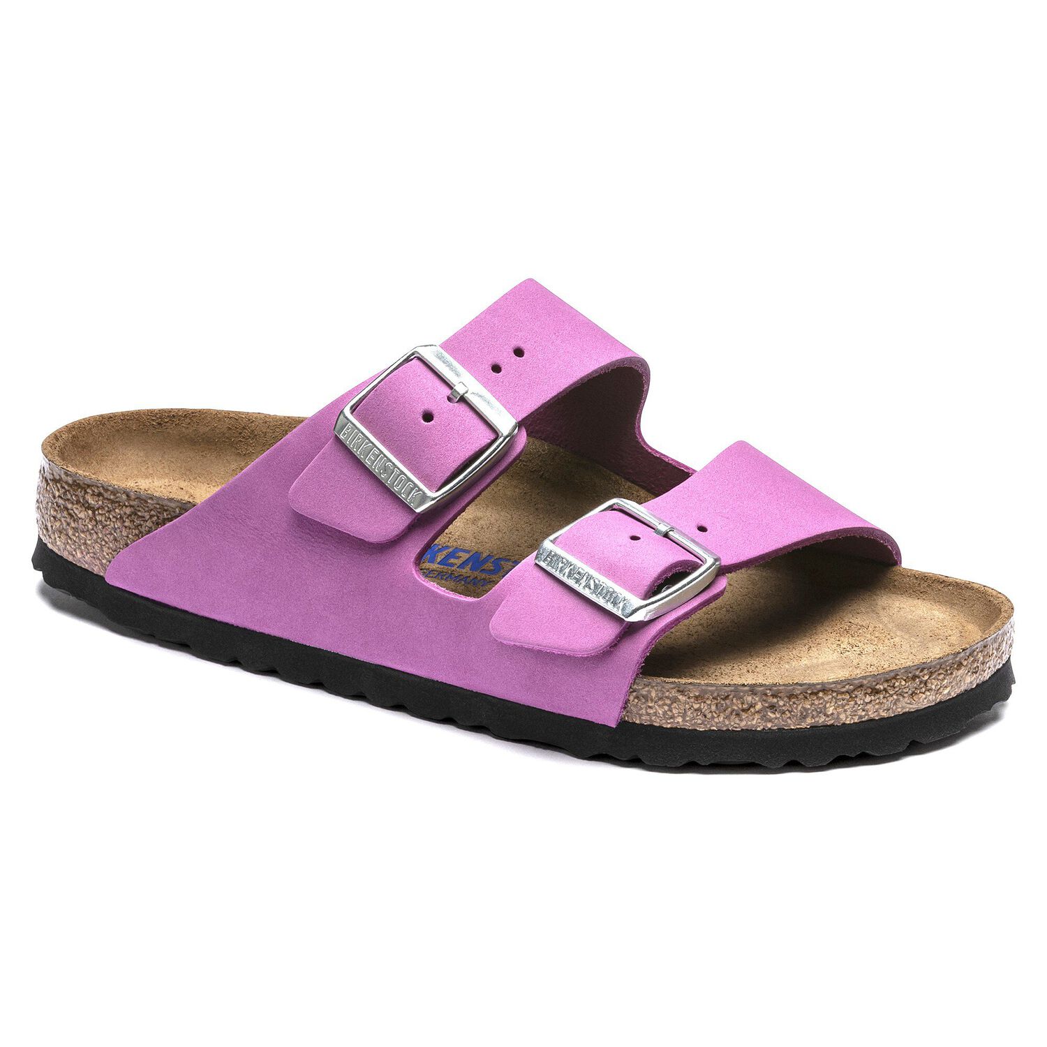 Arizona Nubuck Leather Purple Orchid Shop Online At Birkenstock