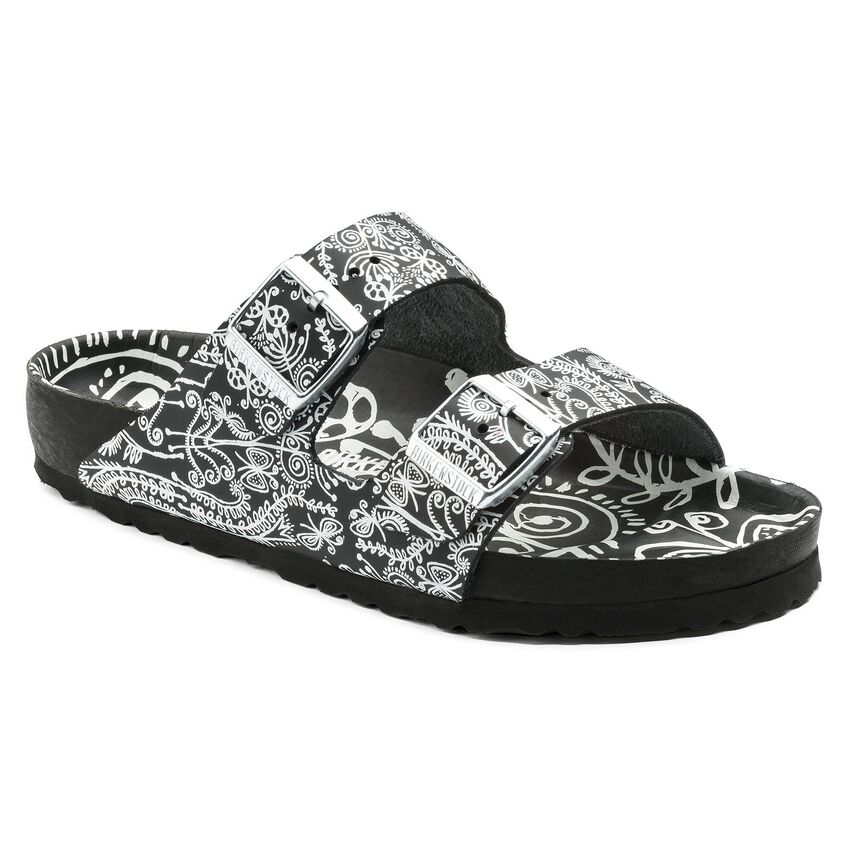 Arizona Leather フローラルペインティング