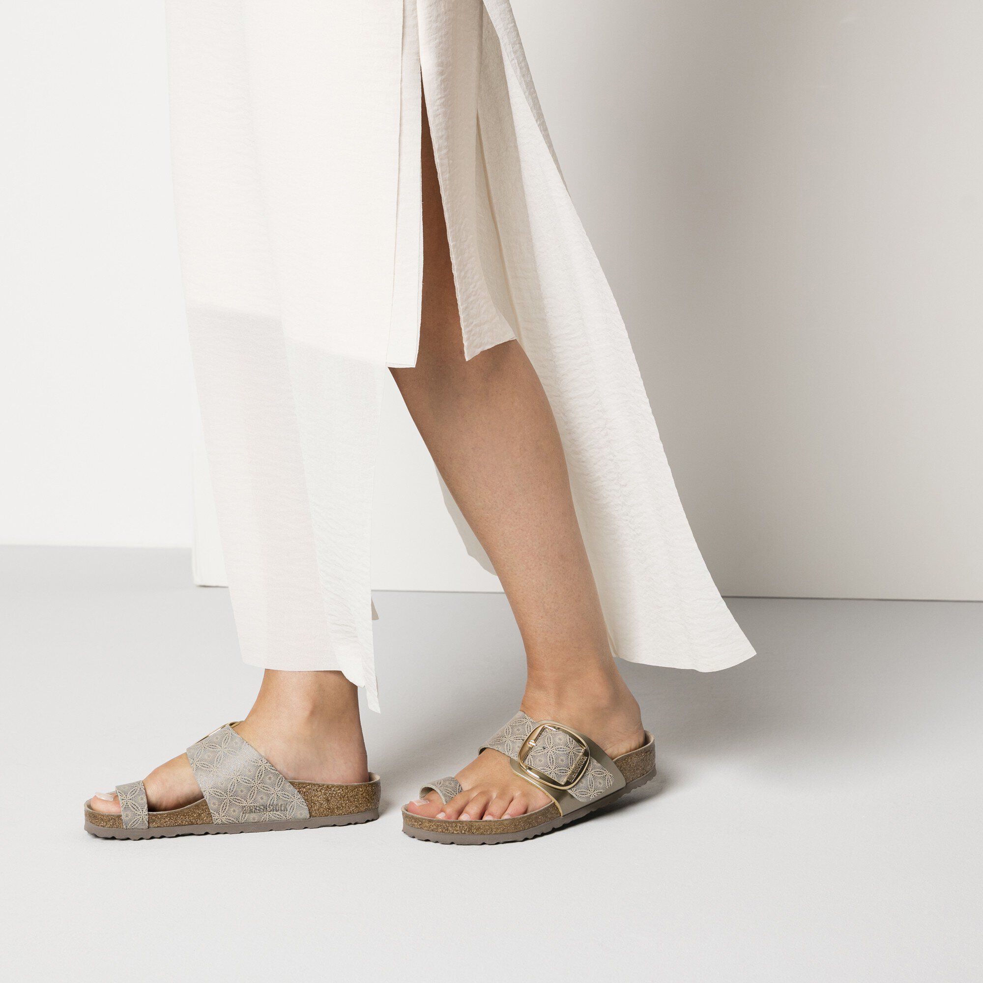 Birkenstock big buckle miramar clearance