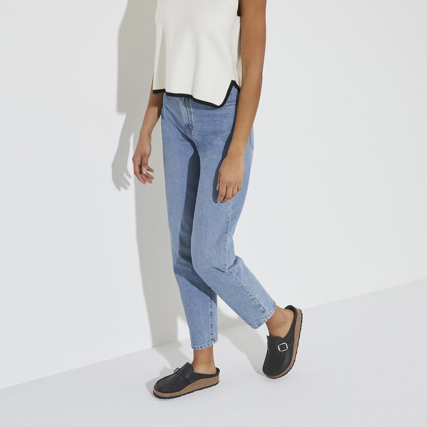 Buckley / バックリー オイルドレザー ブラック BIRKENSTOCK