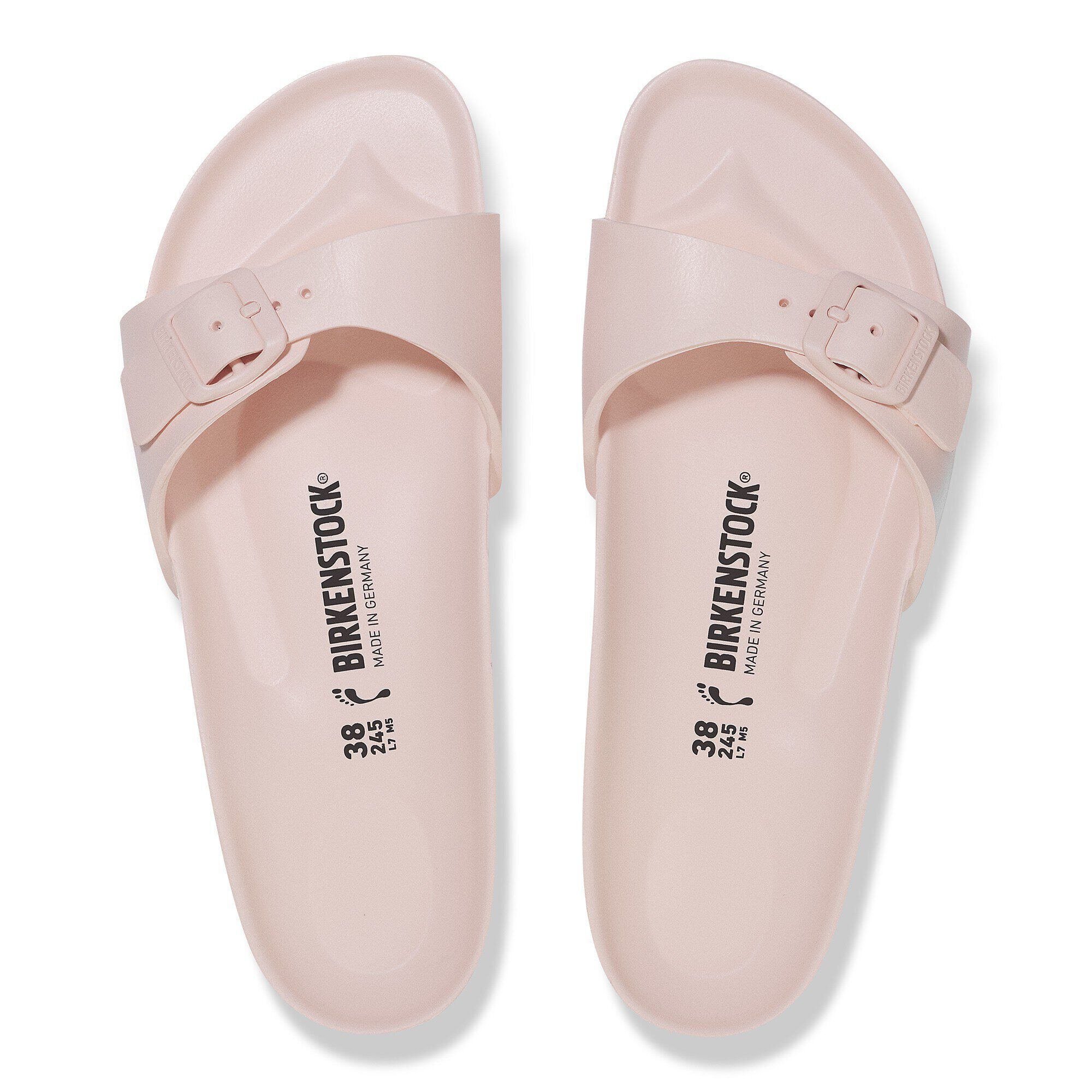 rose plastic birkenstocks