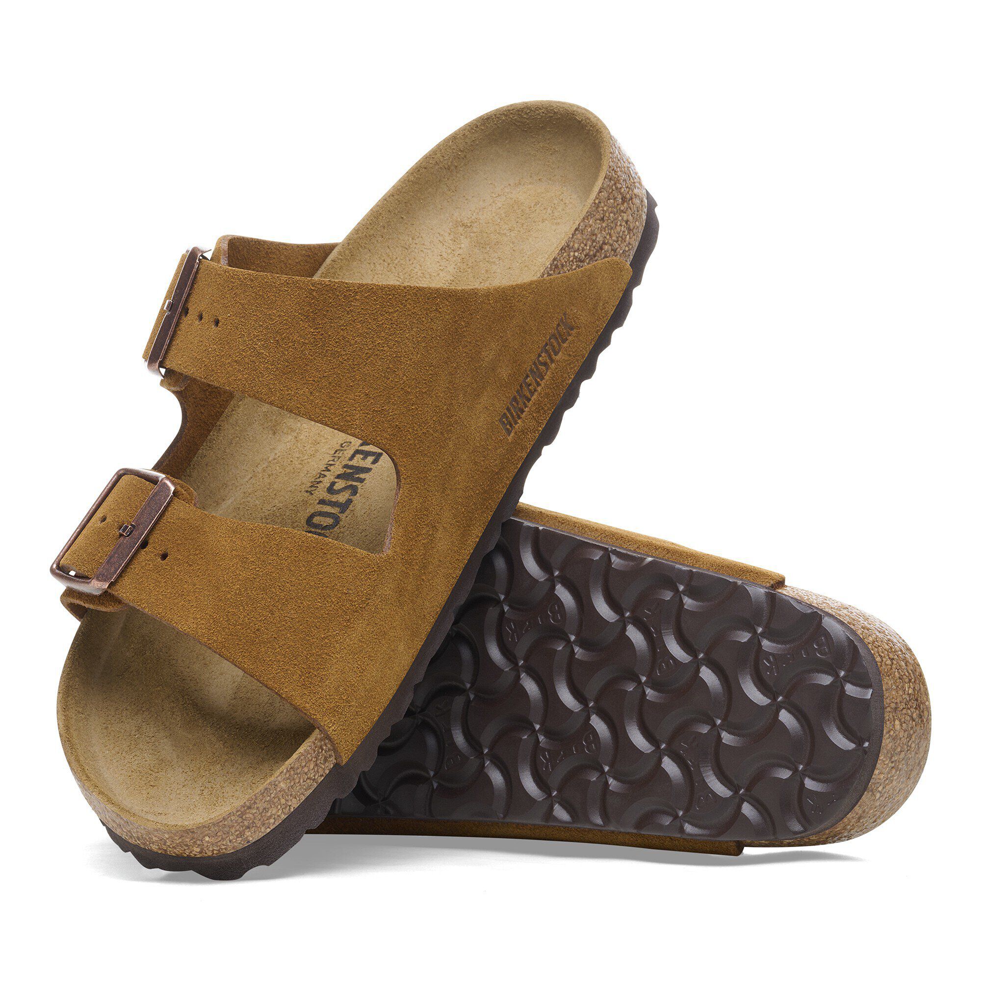 サンダル BIRKENSTOCK SS25 ARIZONA SUEDE (1027162 MINK) Arizona Suede Leather Mink | BIRKENSTOCK