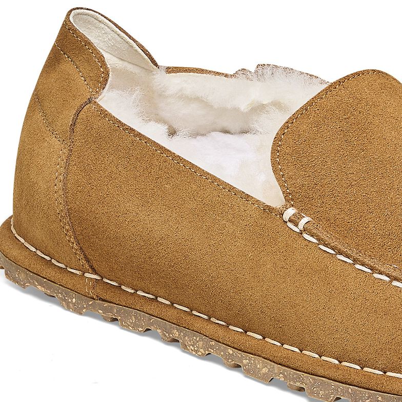 Utti Shearling Suede Leather
